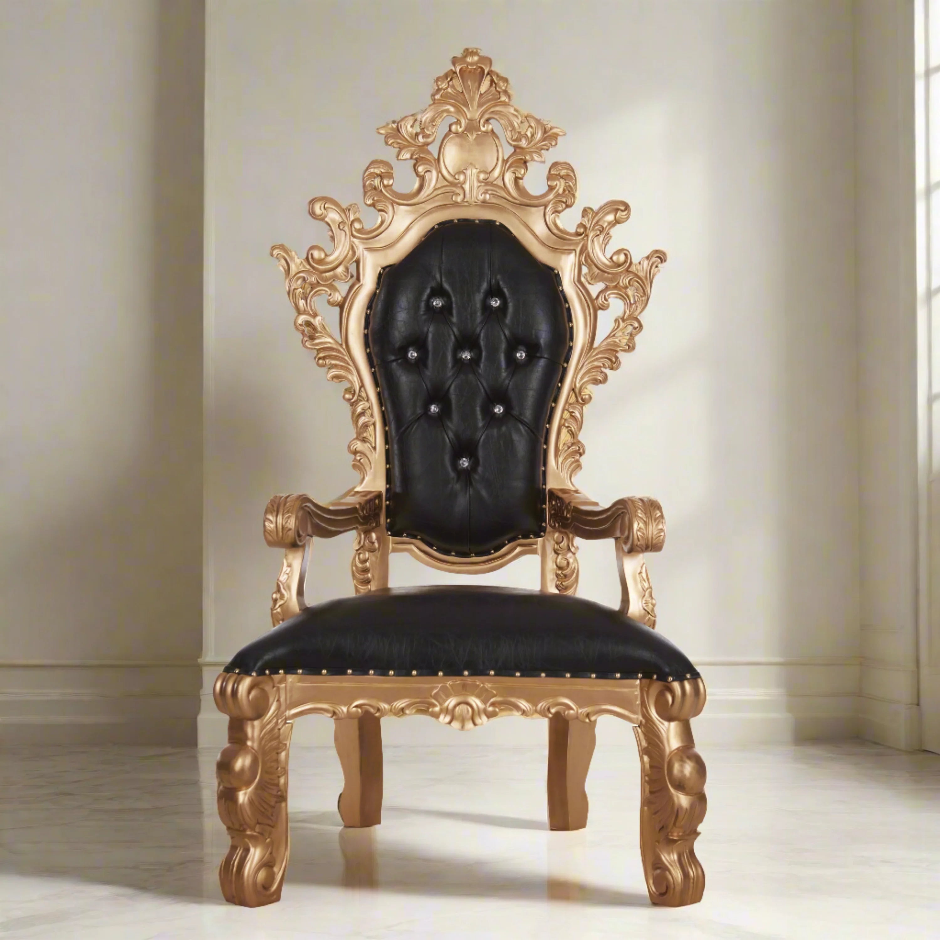 King Darius Royal Throne Chair