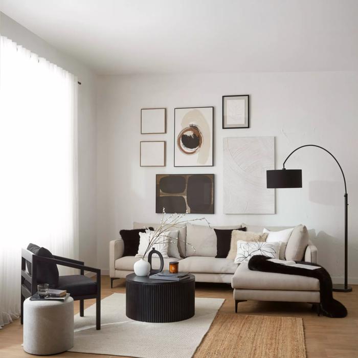 Wooden Coffee Table - Black