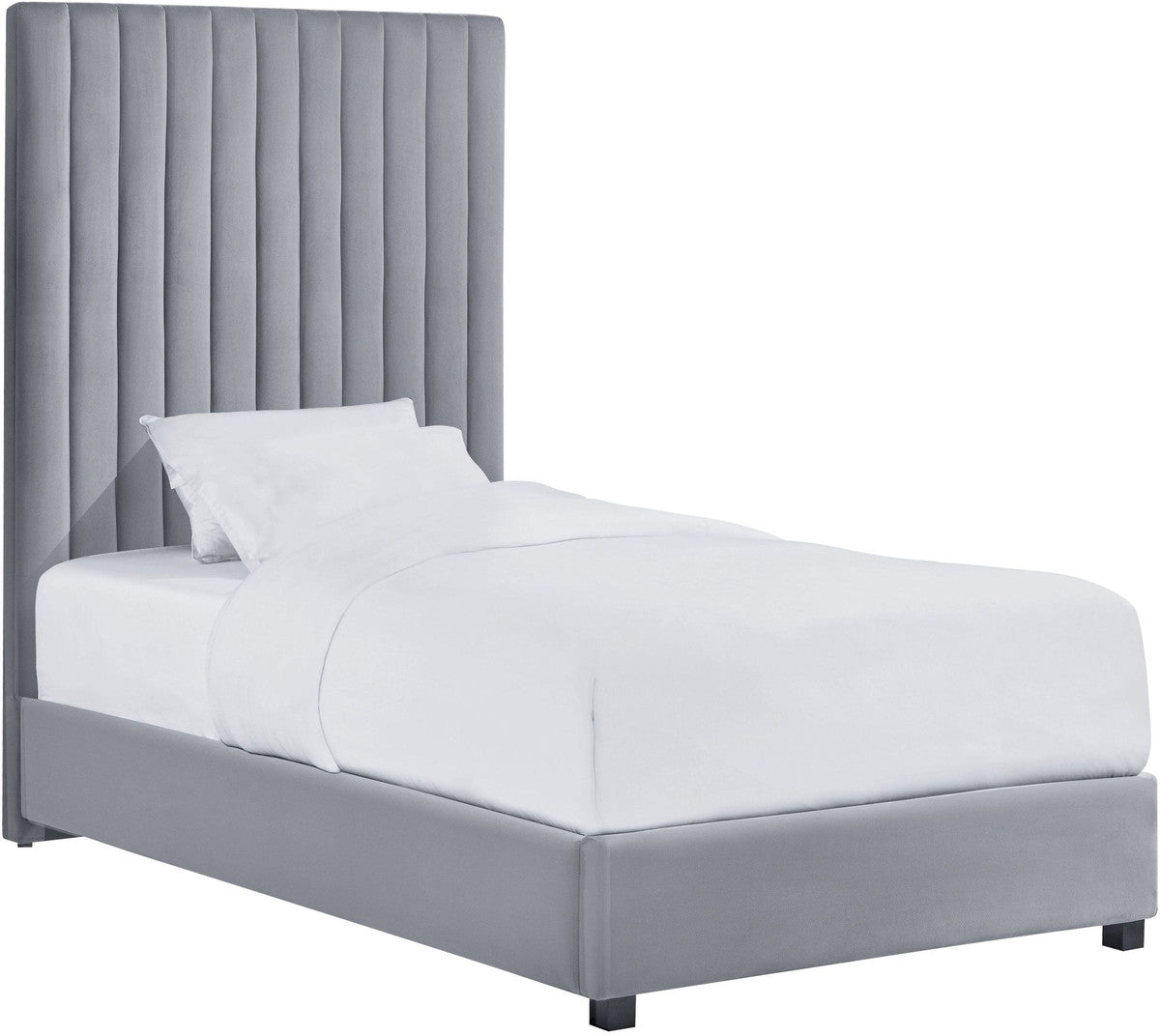 Lit en velours Arabelle