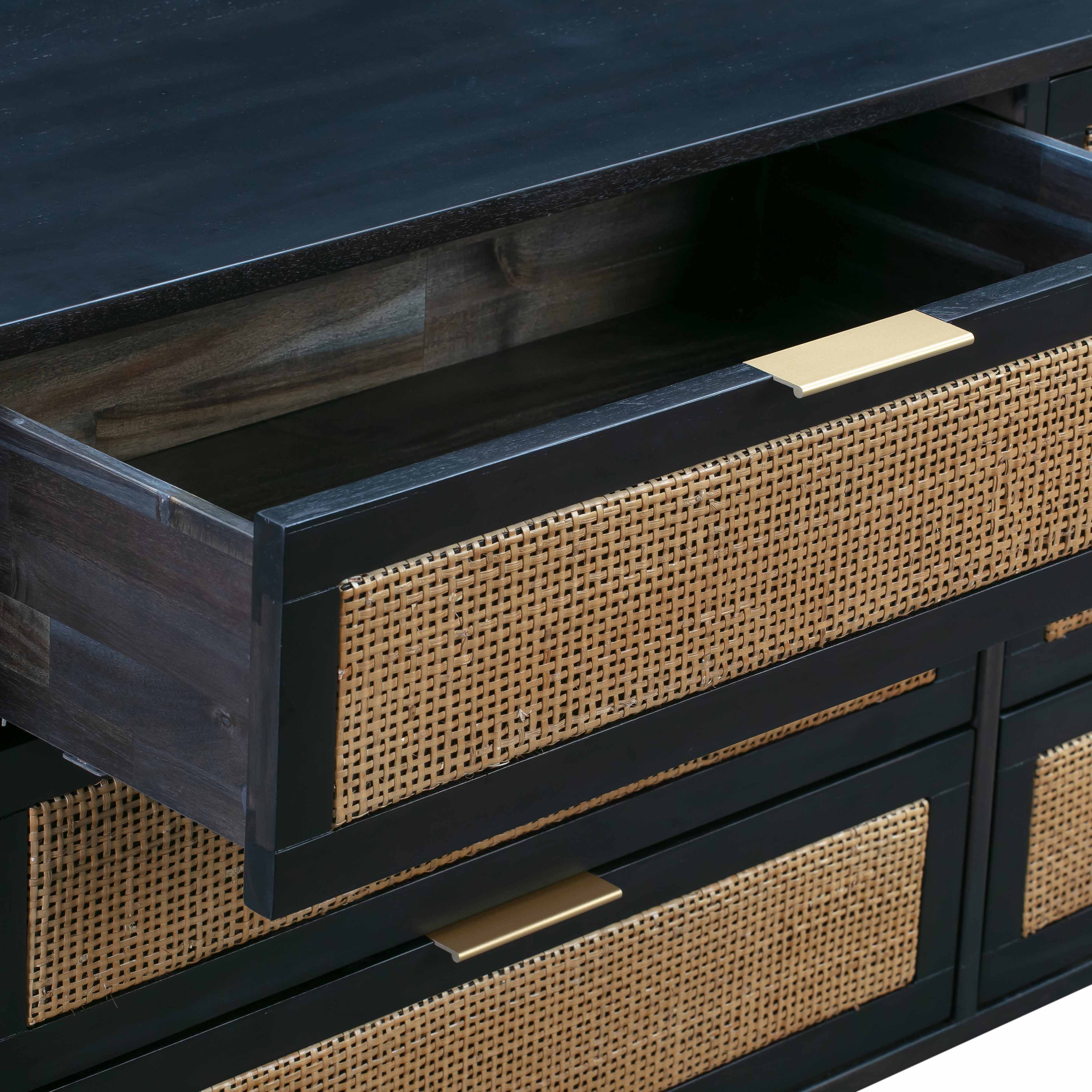 Commode Sierra à 6 tiroirs