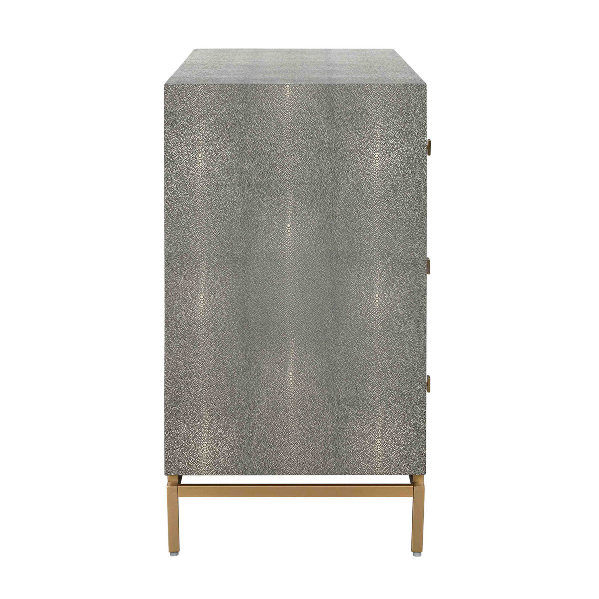 Commode 6 tiroirs Pesce Shagreen