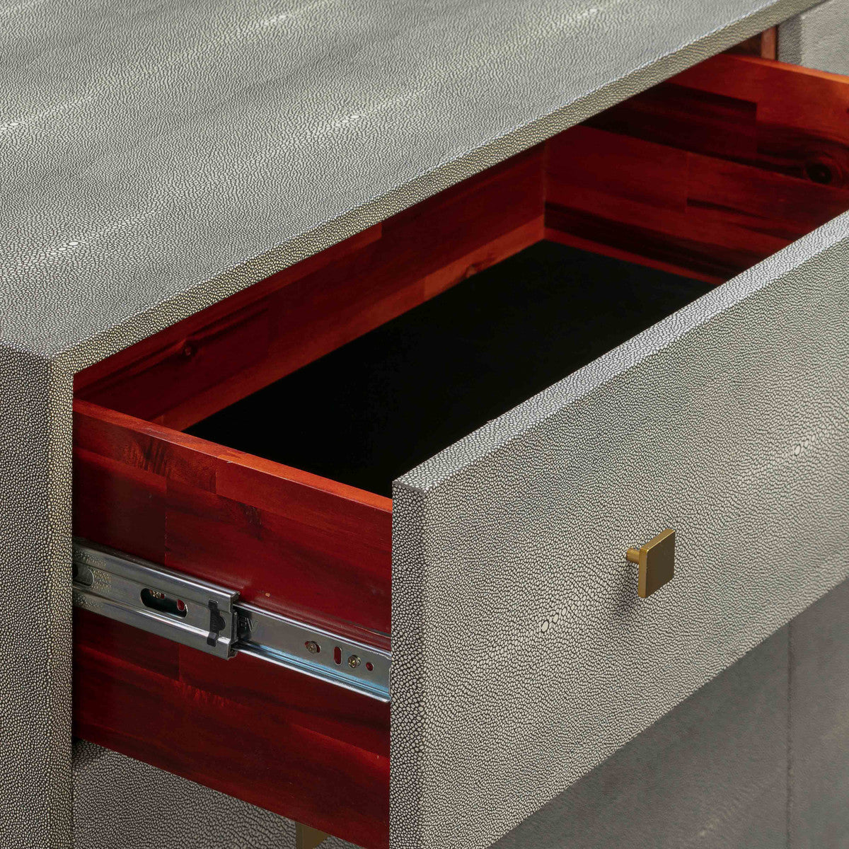 Commode 6 tiroirs Pesce Shagreen