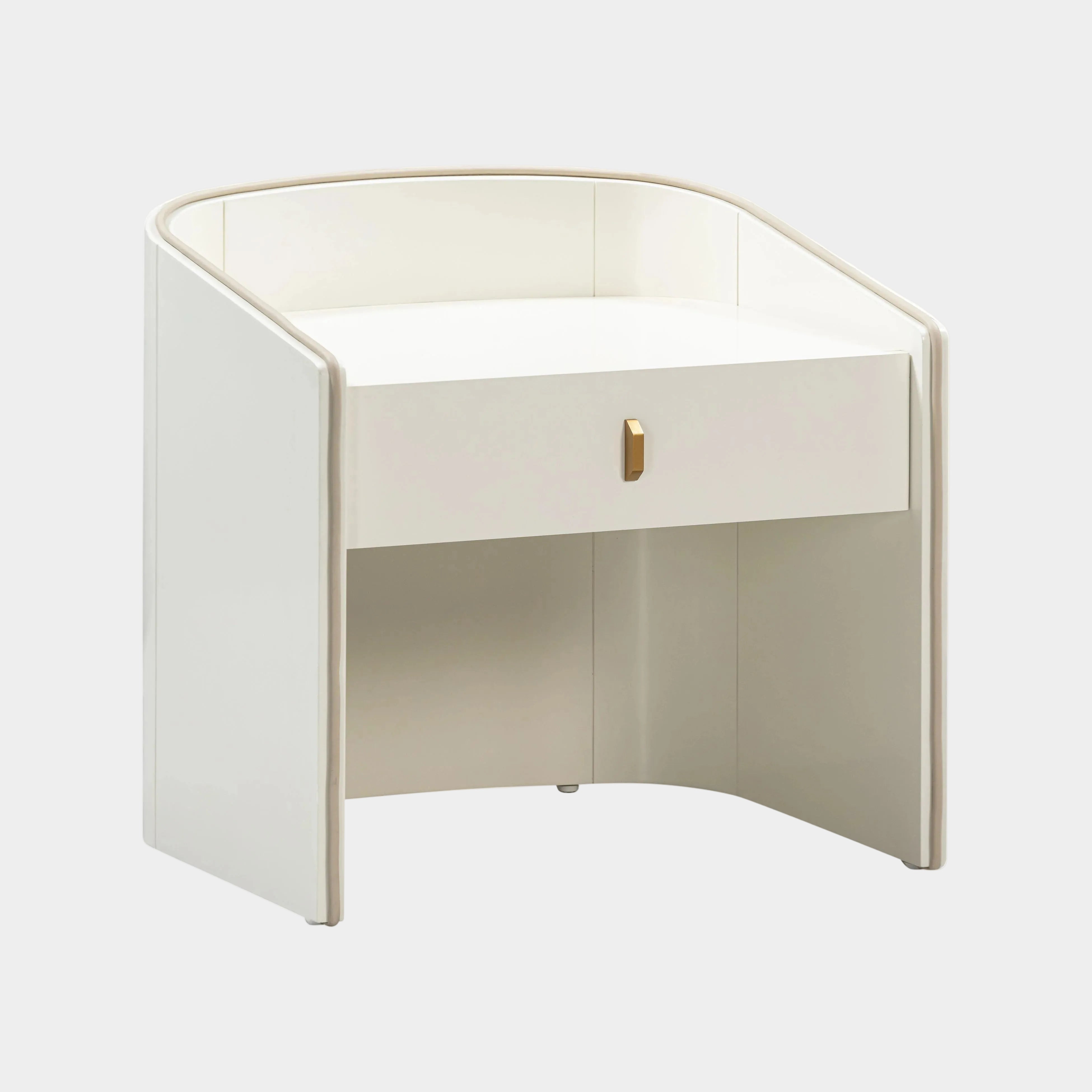 Collins 22" Lacquer Nightstand With Drawer