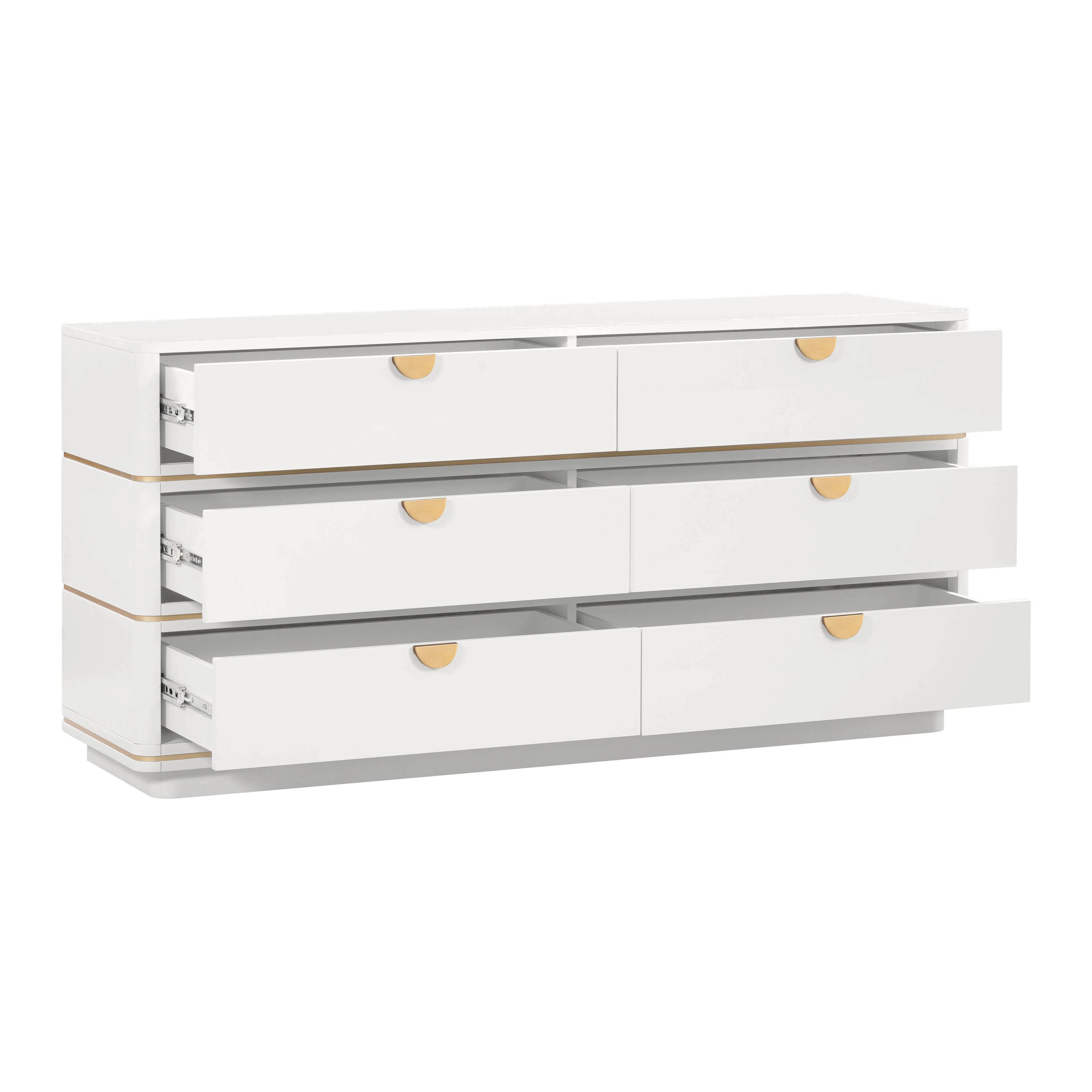 Commode à 6 tiroirs Julieta