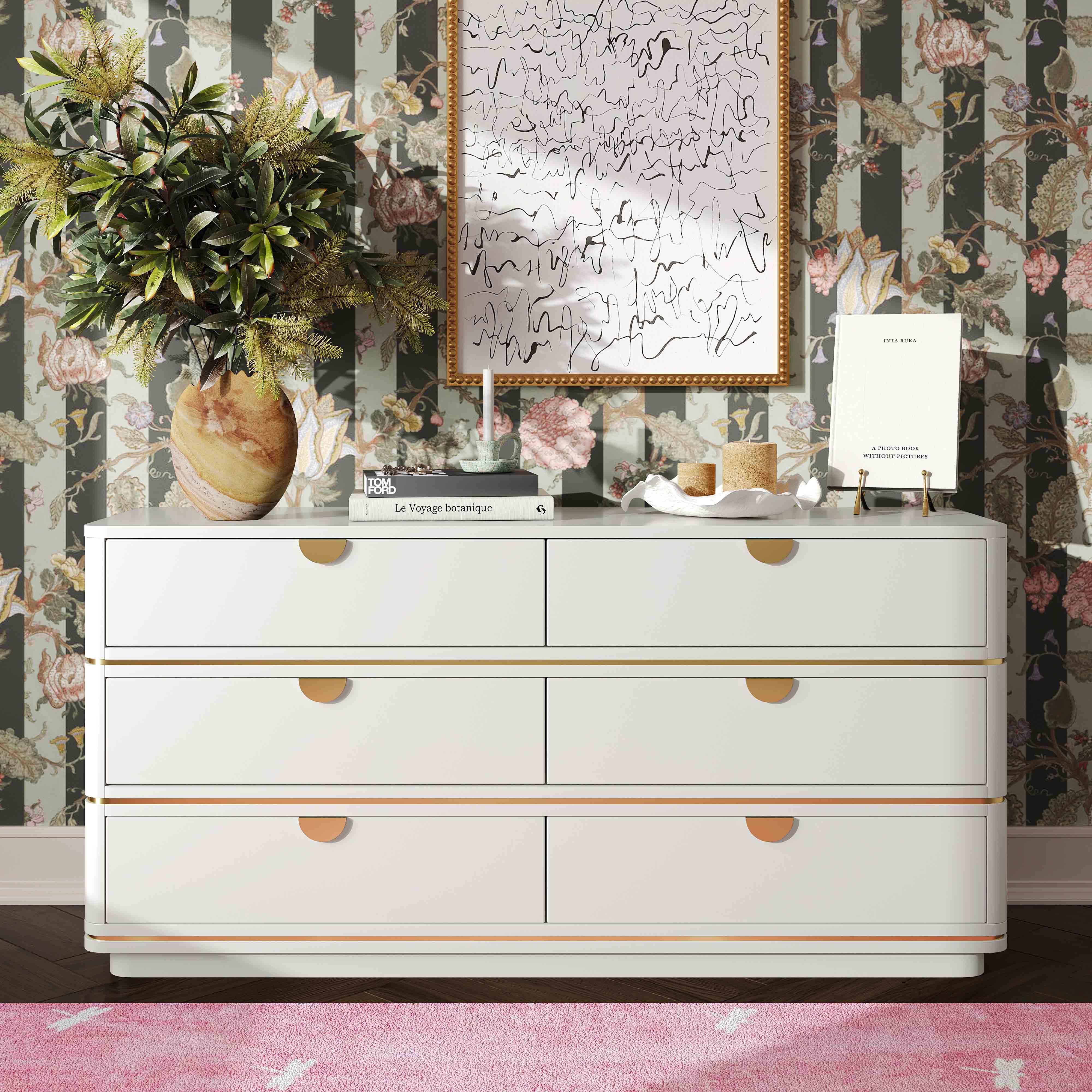 Commode à 6 tiroirs Julieta