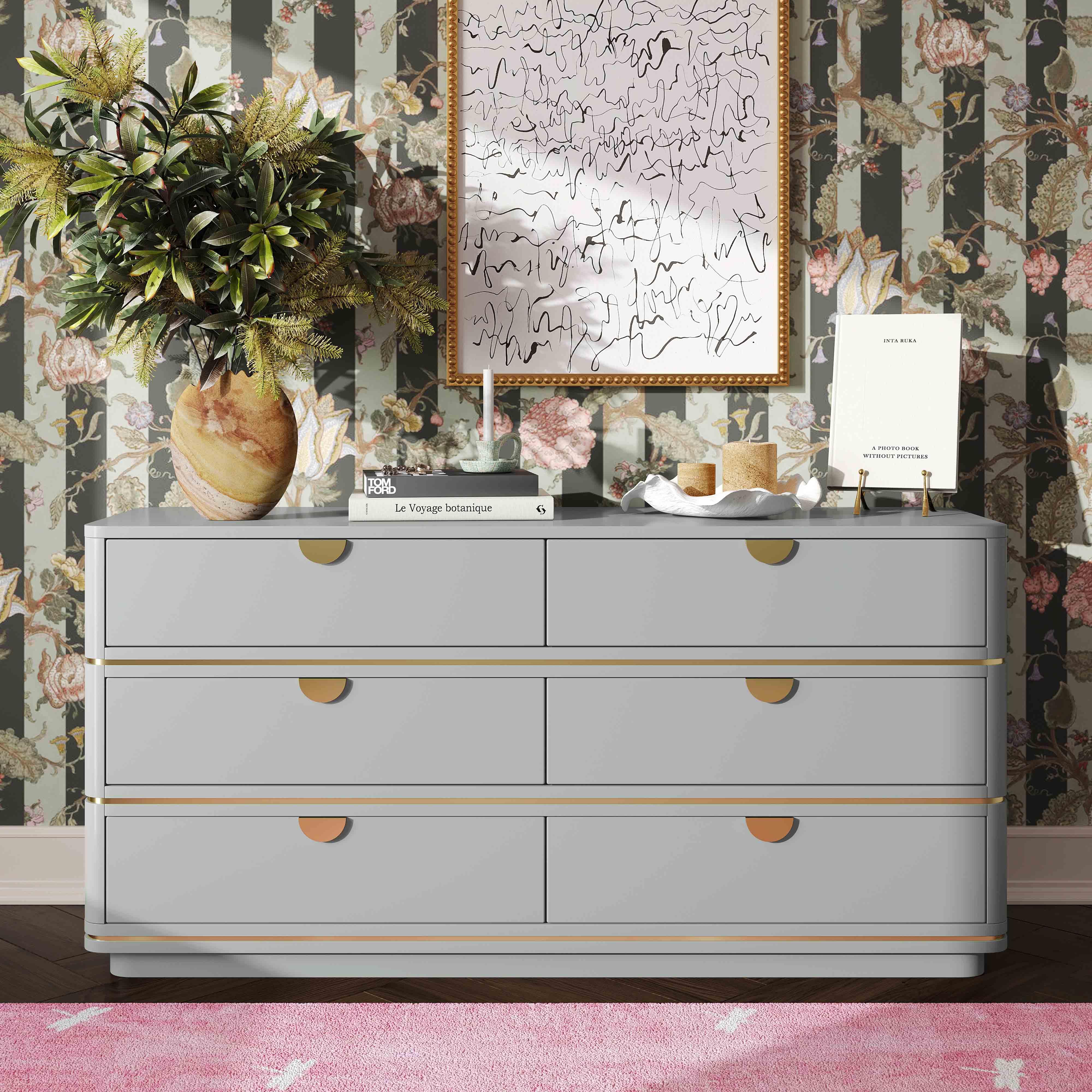 Commode à 6 tiroirs Julieta