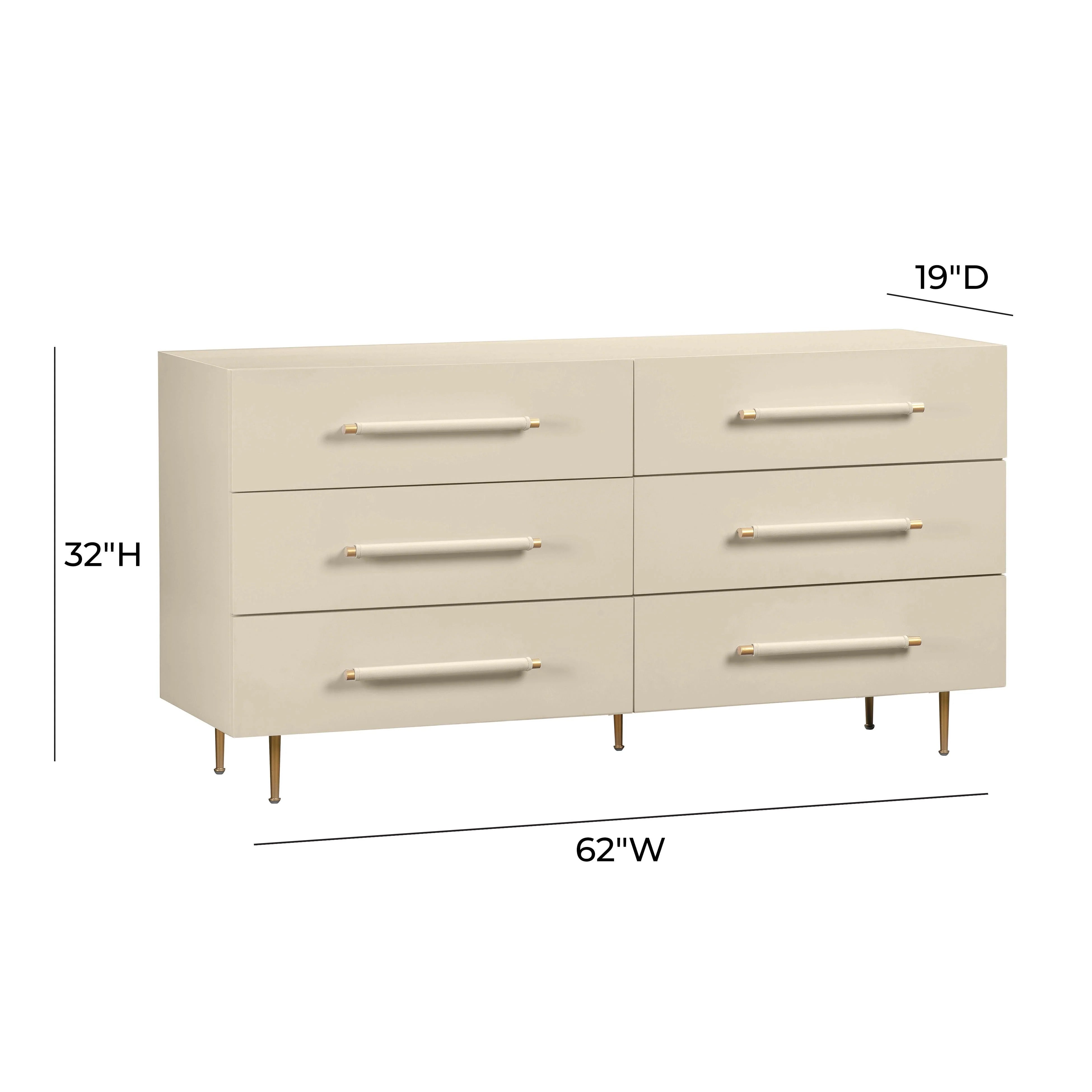 Commode à 6 tiroirs Trident