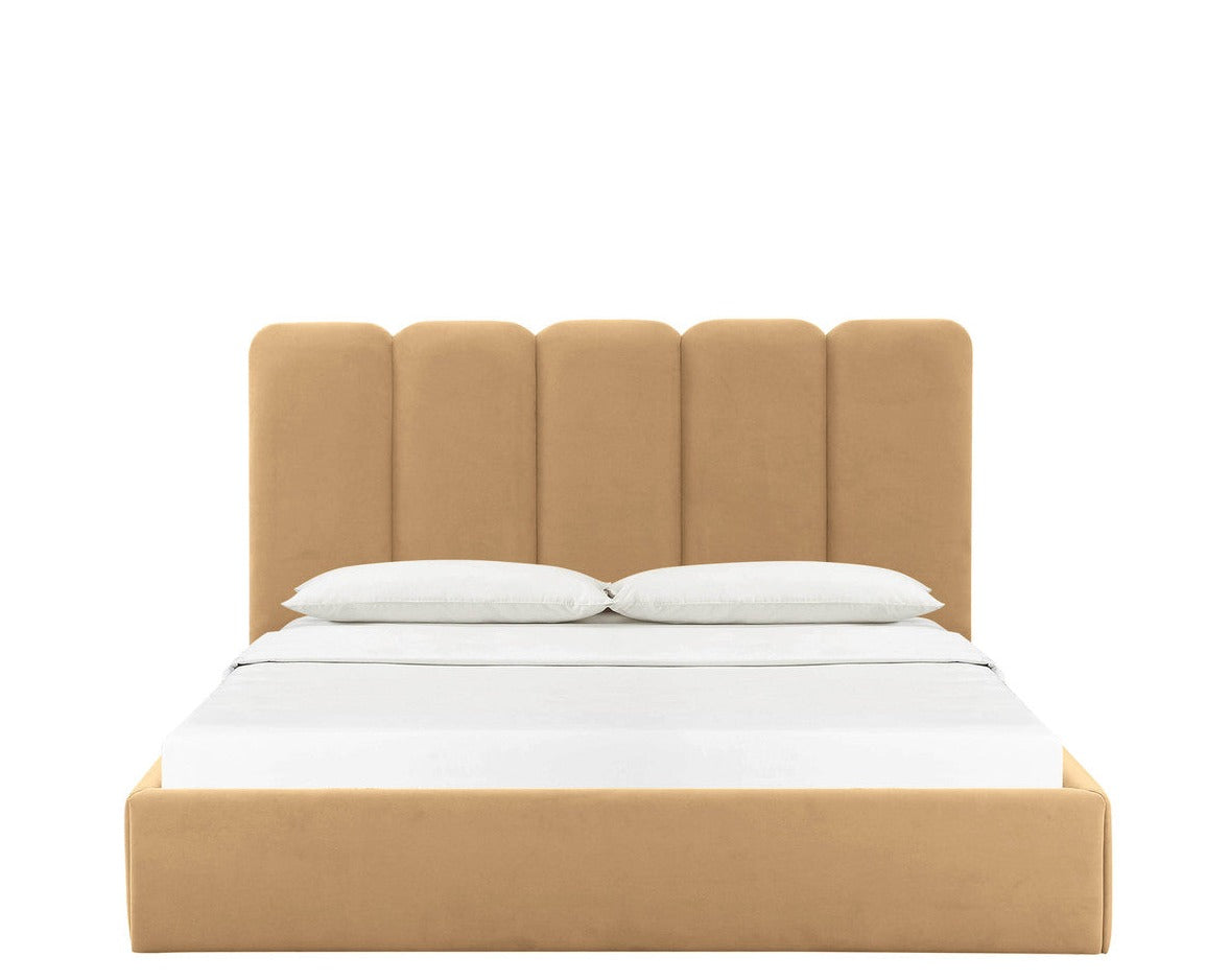 Palani Honey Velvet Bed