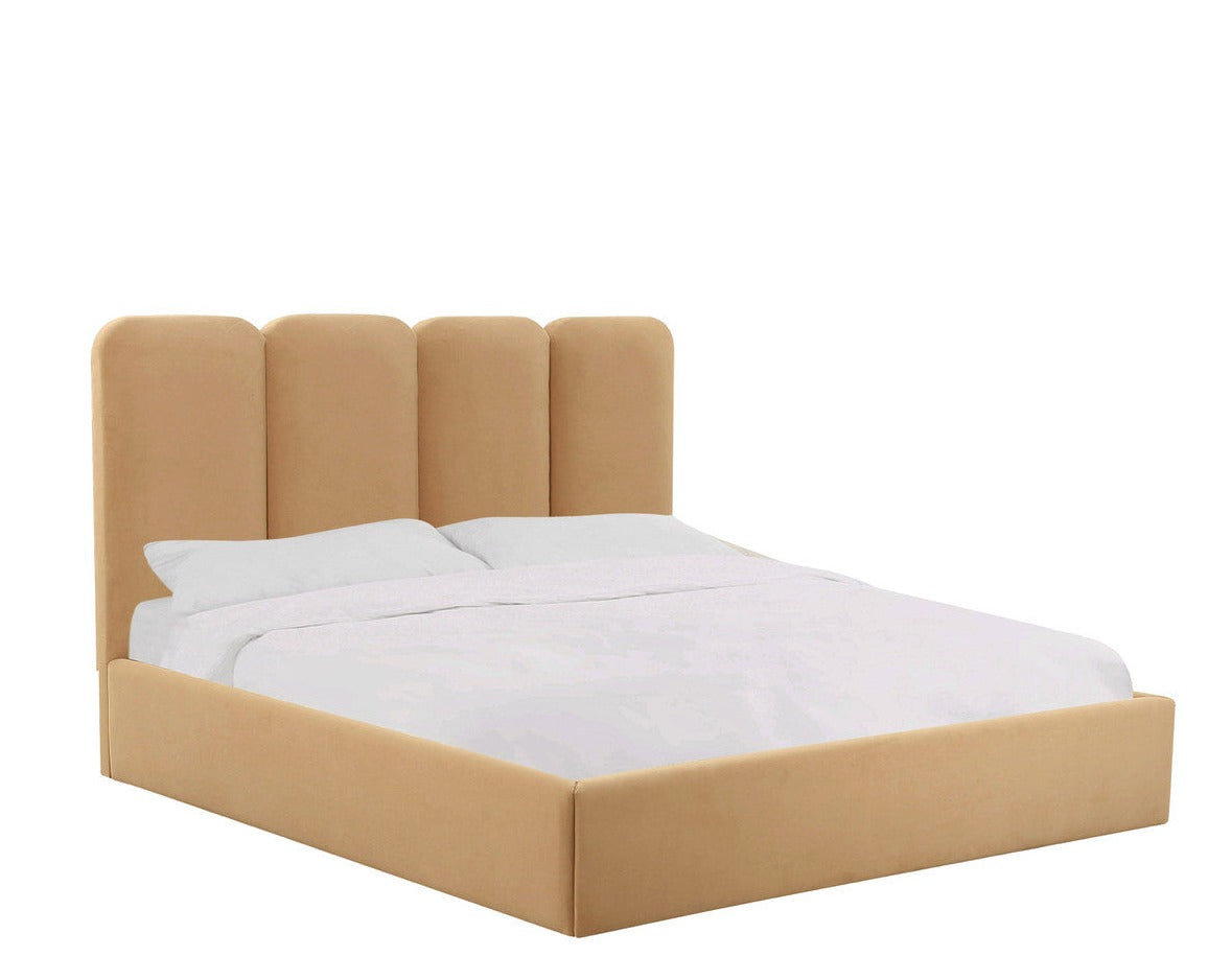 Palani Honey Velvet Bed