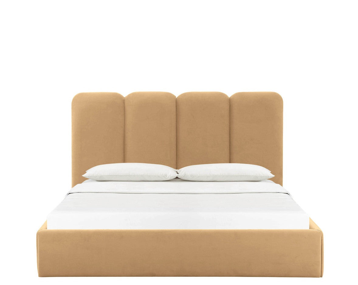 Palani Honey Velvet Bed