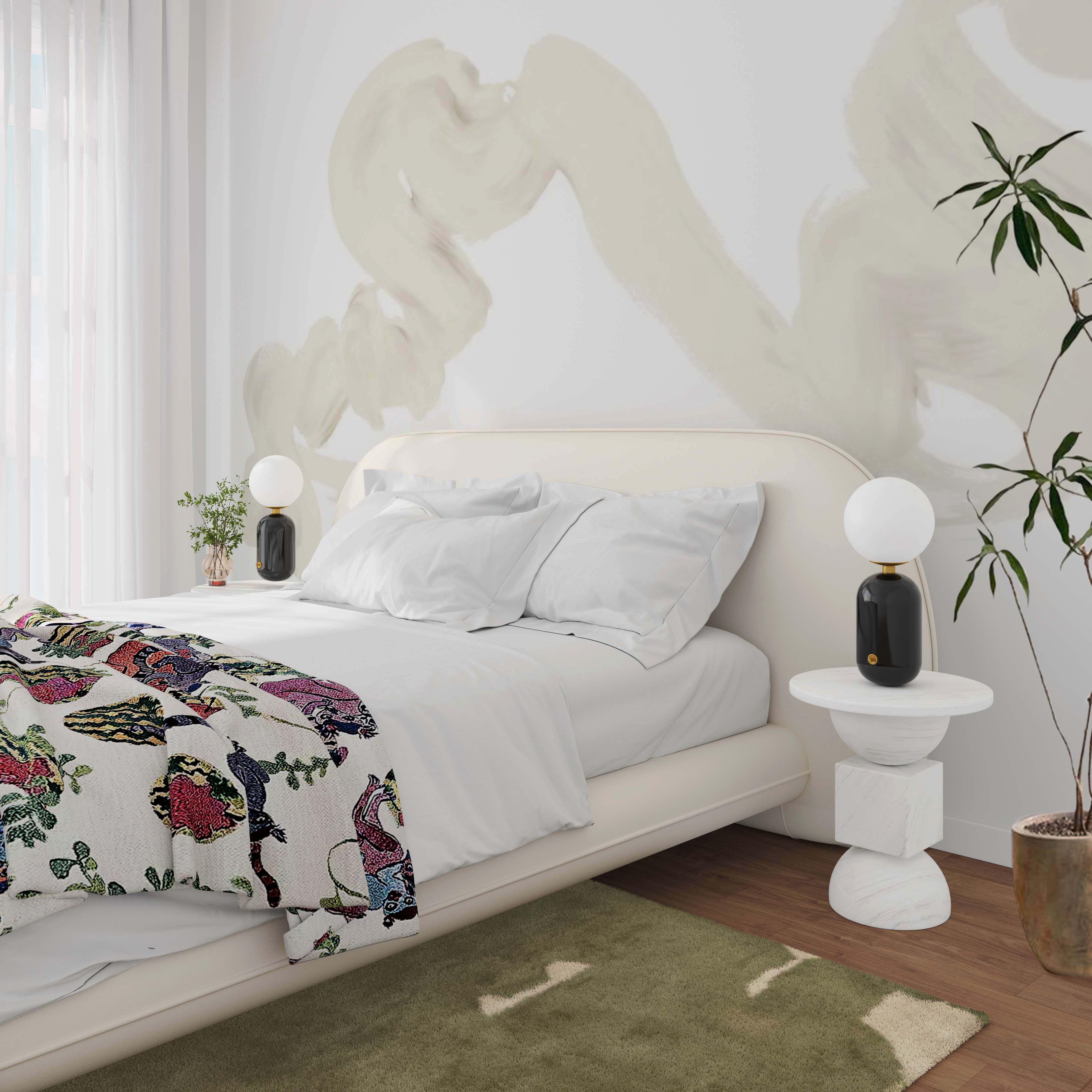 Ophelia Cream Performance Faux Wool Bed