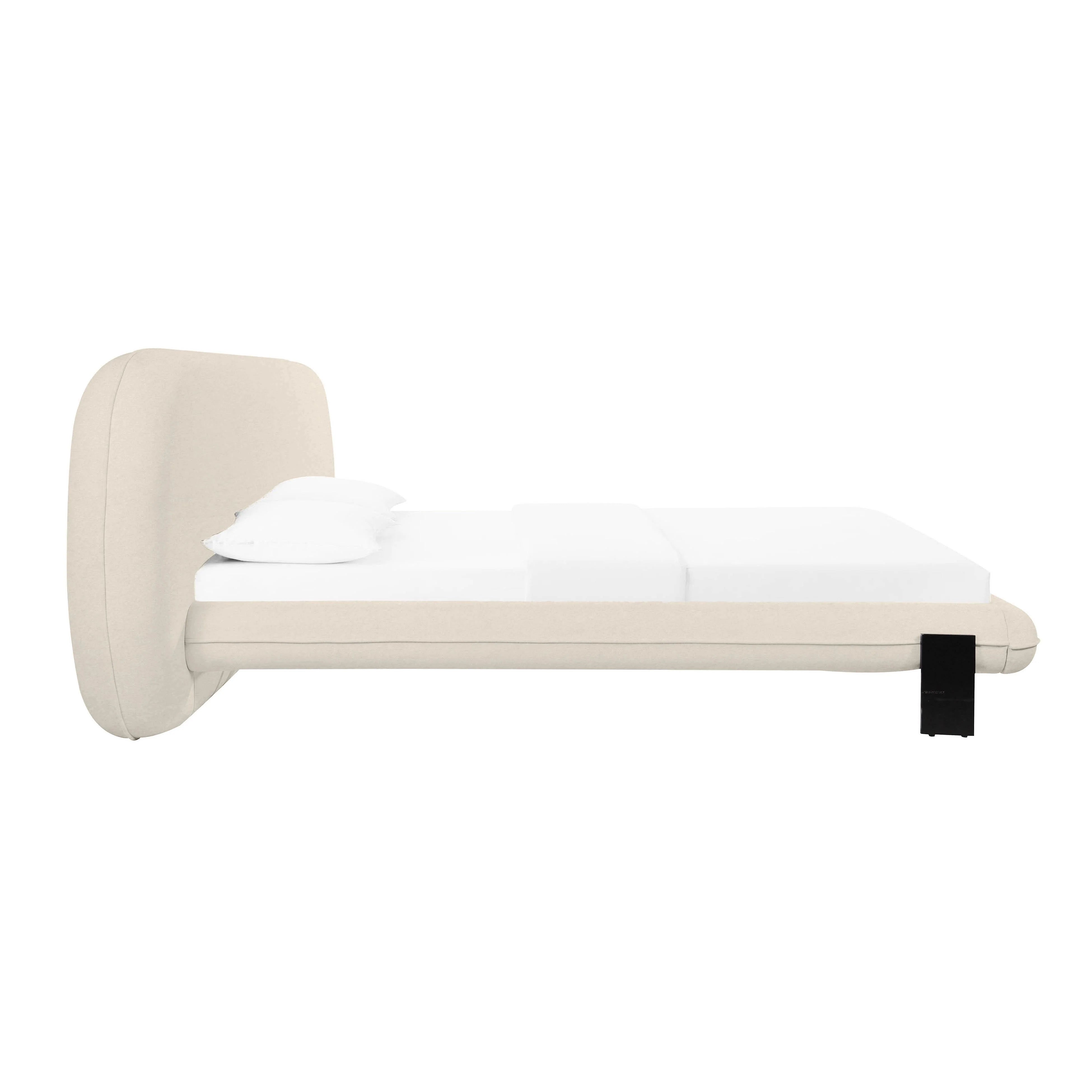 Ophelia Cream Performance Faux Wool Bed