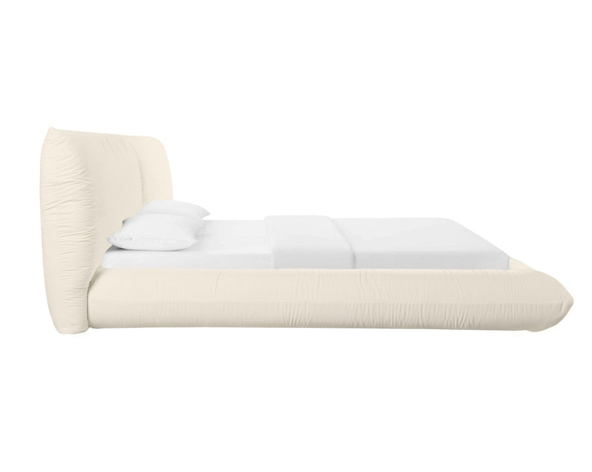 Lit en lin 100 % recyclé Romp Cream