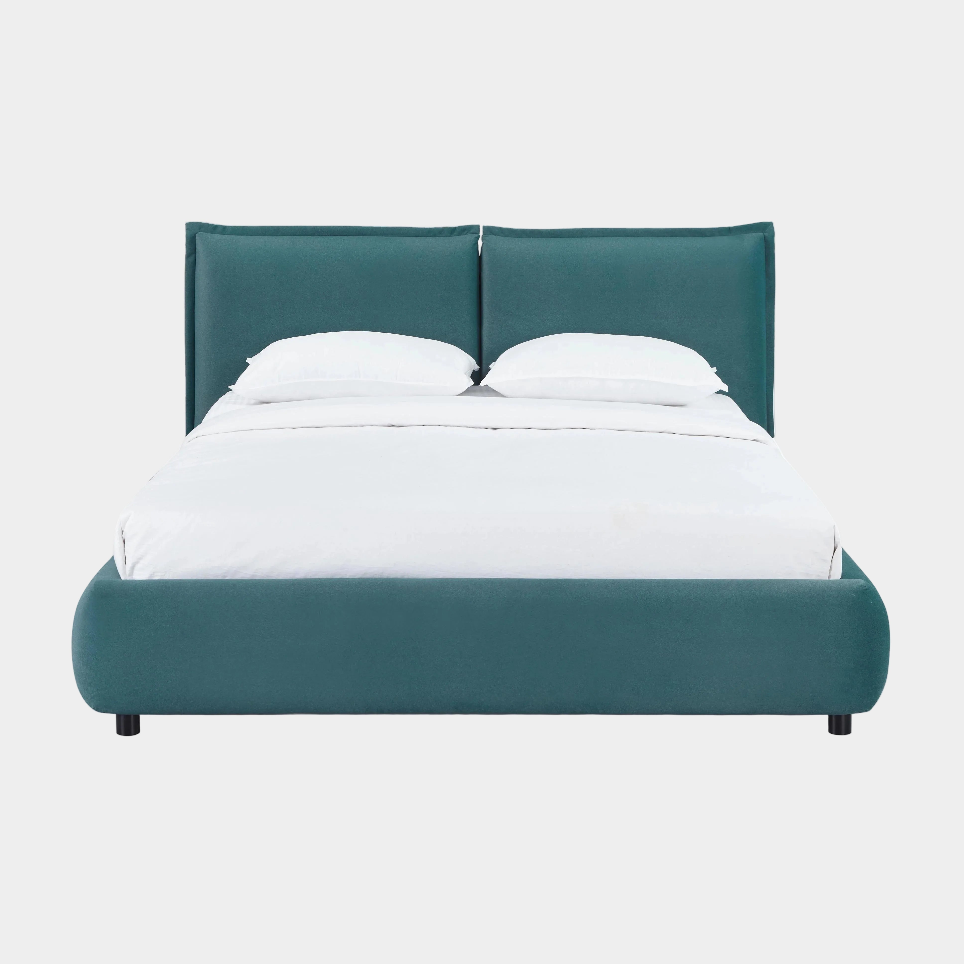 Mel Performance Faux Mohair Velvet Bed