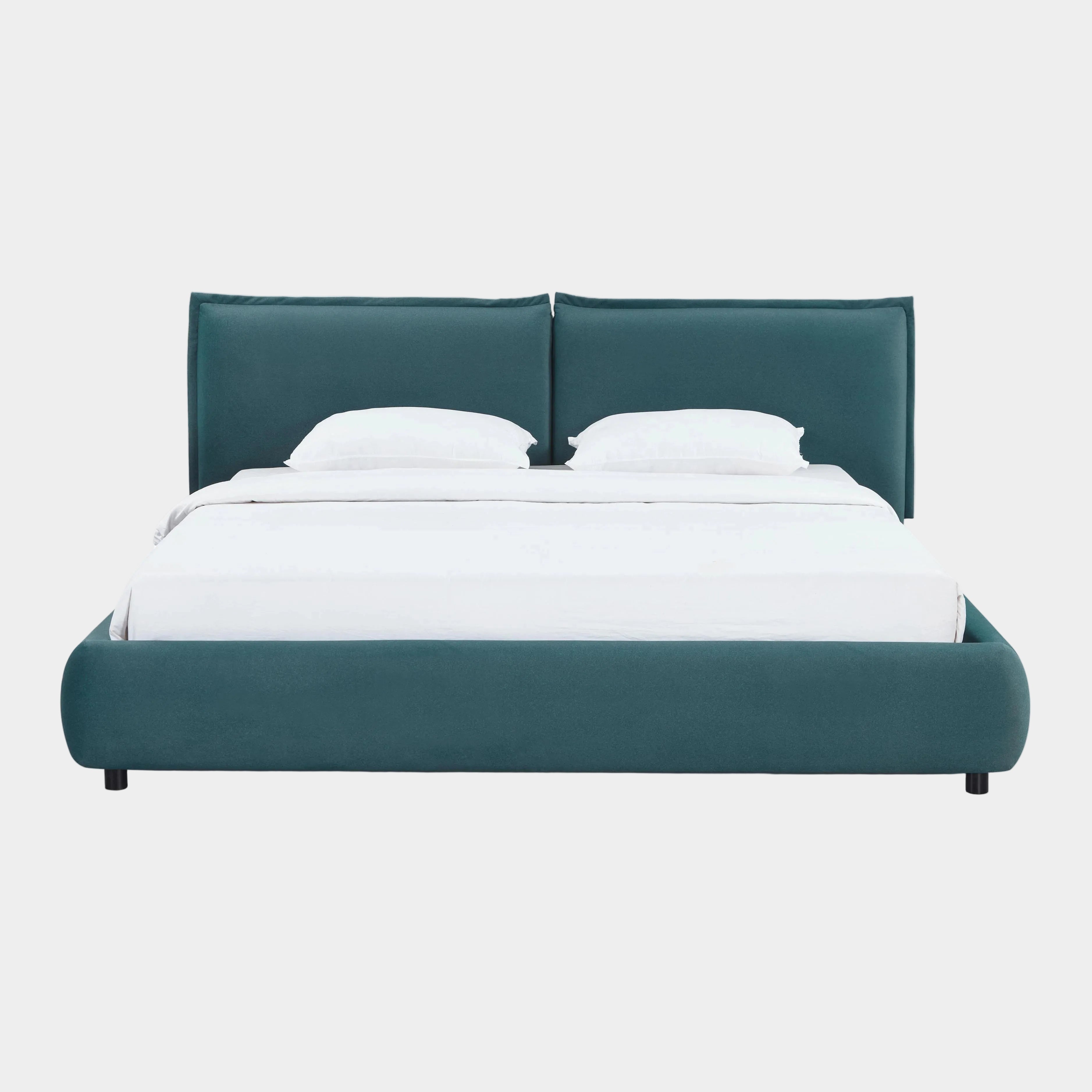 Mel Performance Faux Mohair Velvet Bed