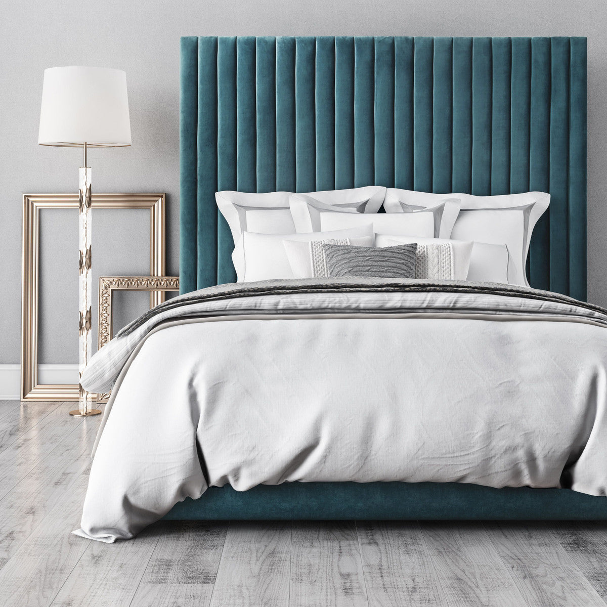 Lit en velours Arabelle