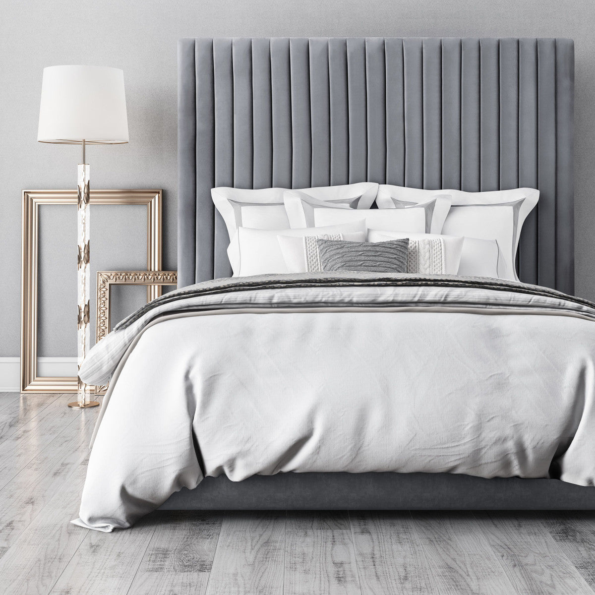 Lit en velours Arabelle