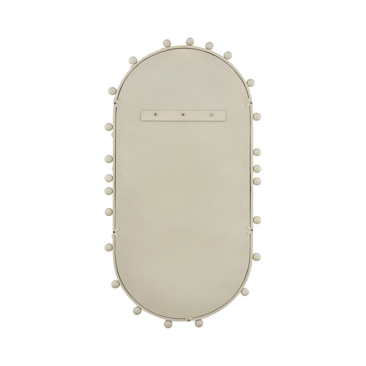 Miroir mural ovale grand format Bubbles Ivory