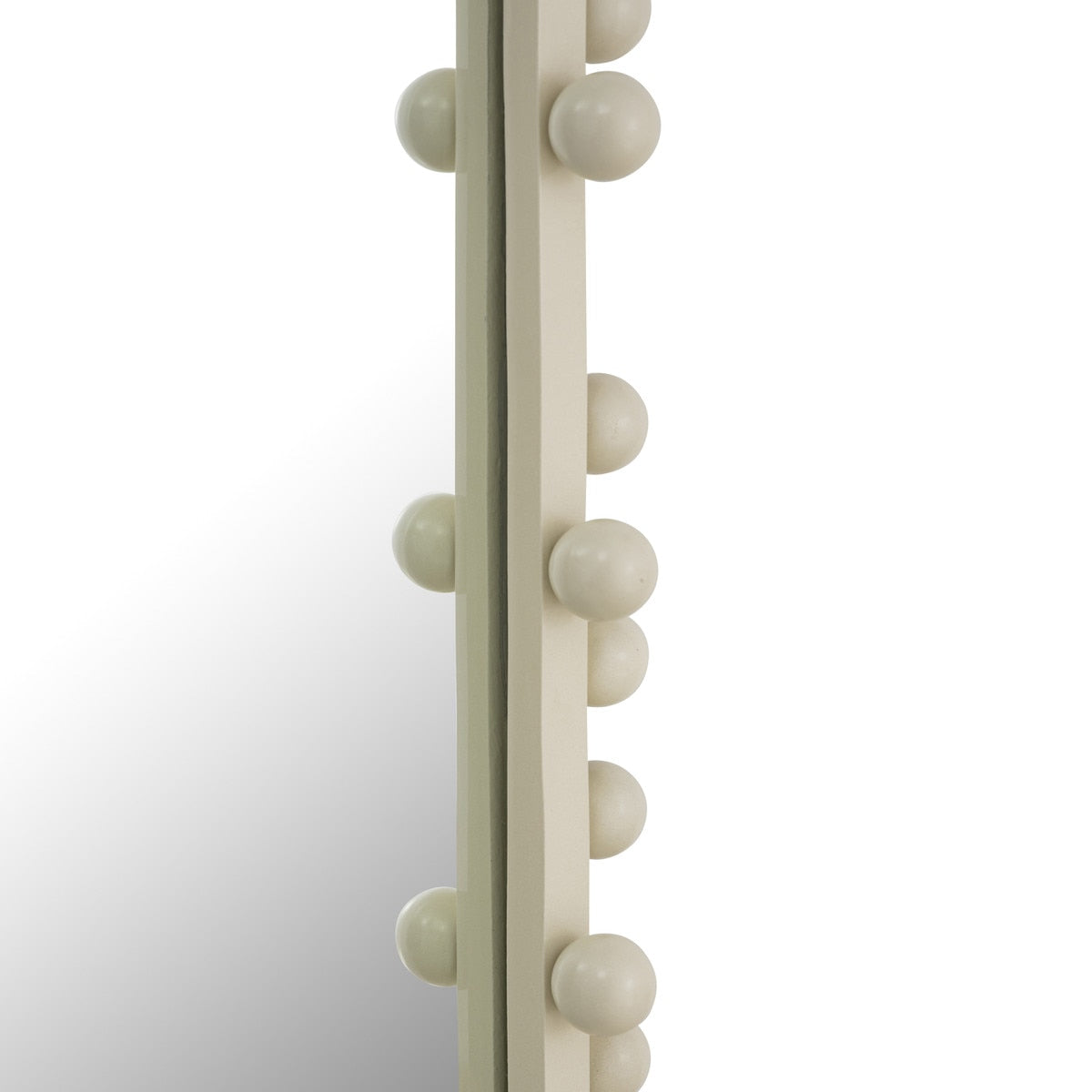 Miroir mural ovale grand format Bubbles Ivory