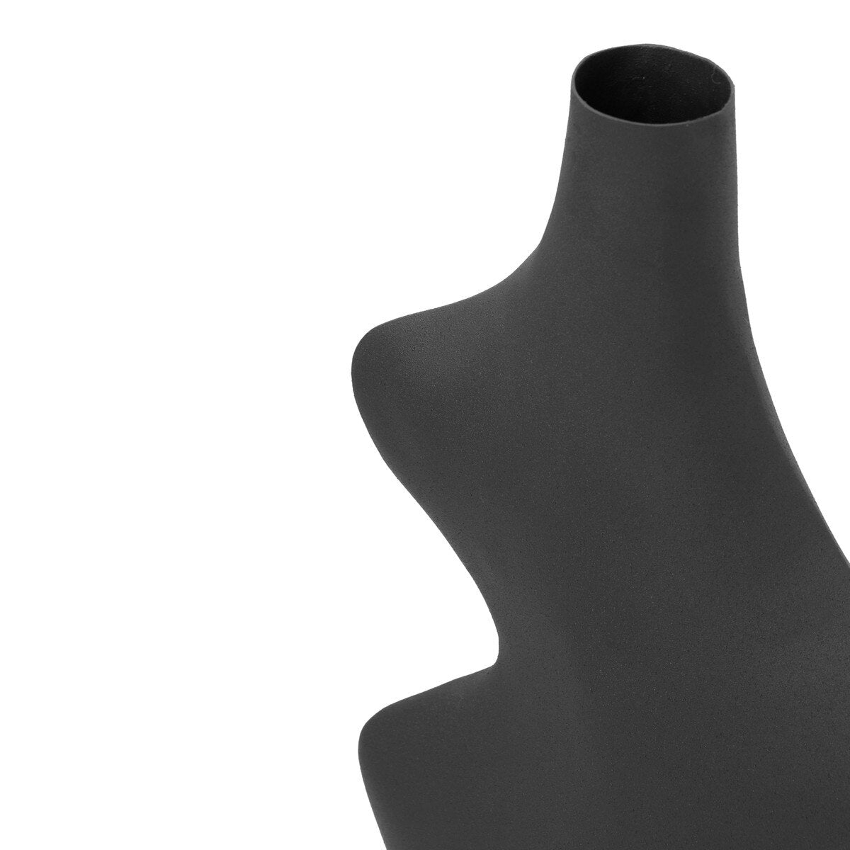 Vase en acier noir Tarri