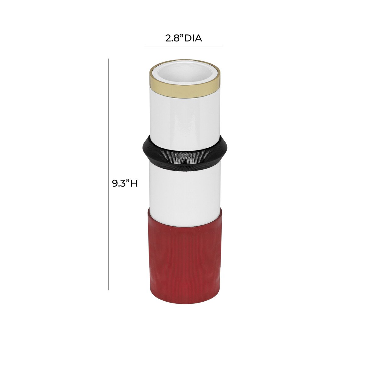 Vase Kaonashi Bordeaux