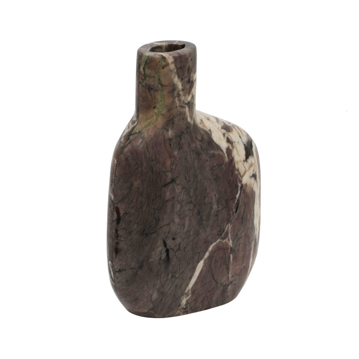 Vase en marbre gris Pika - Moyen