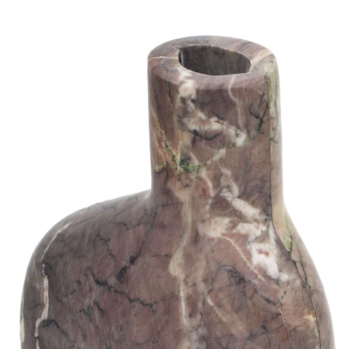 Vase en marbre gris Pika - Moyen