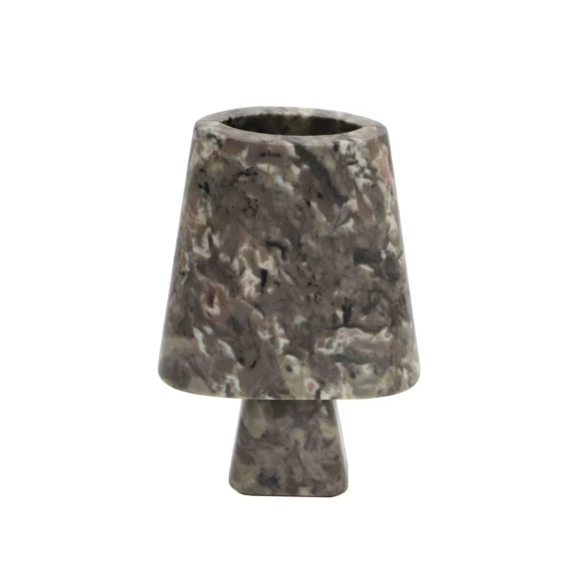 Vase en Marbre Gris Samma - Moyen
