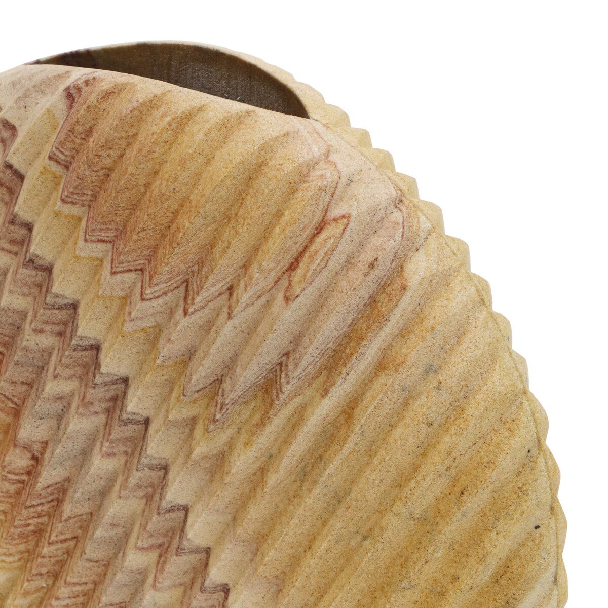 Vase en pierre coquillage Saava en grès