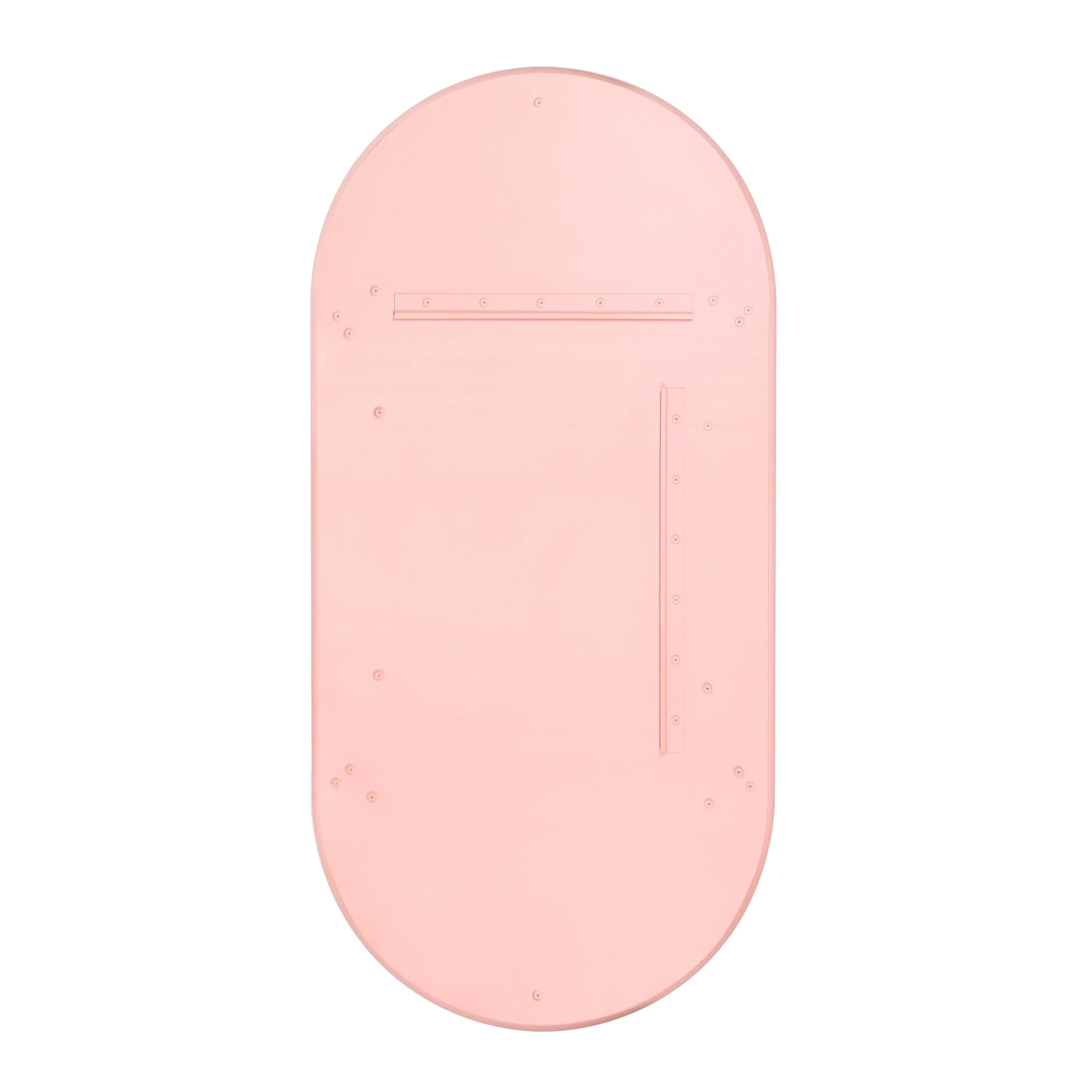 Neon Oval Wall Mirror (26"X50"-28"X58")