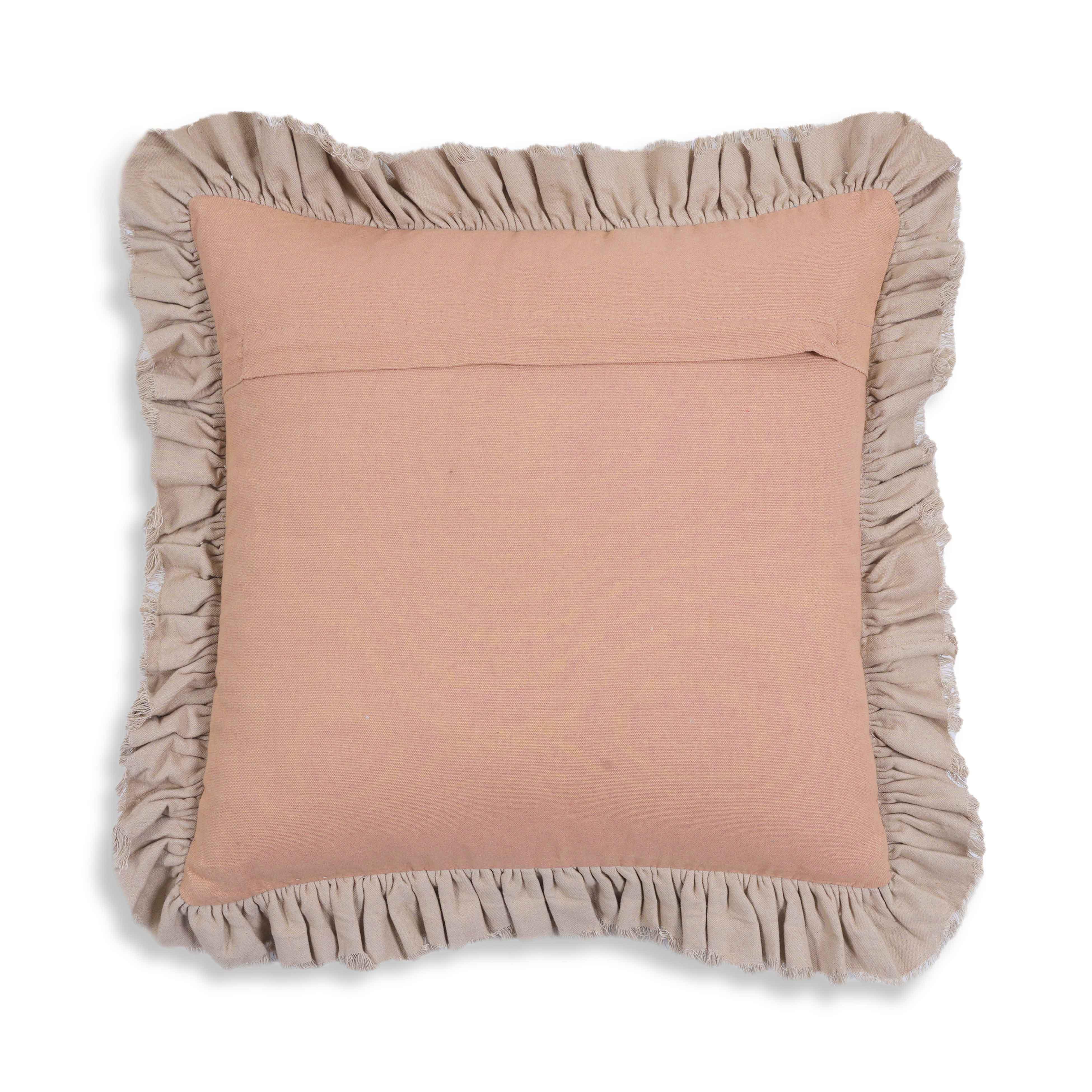 Alessia 20.5" Distressed Velvet Square Throw Pillow