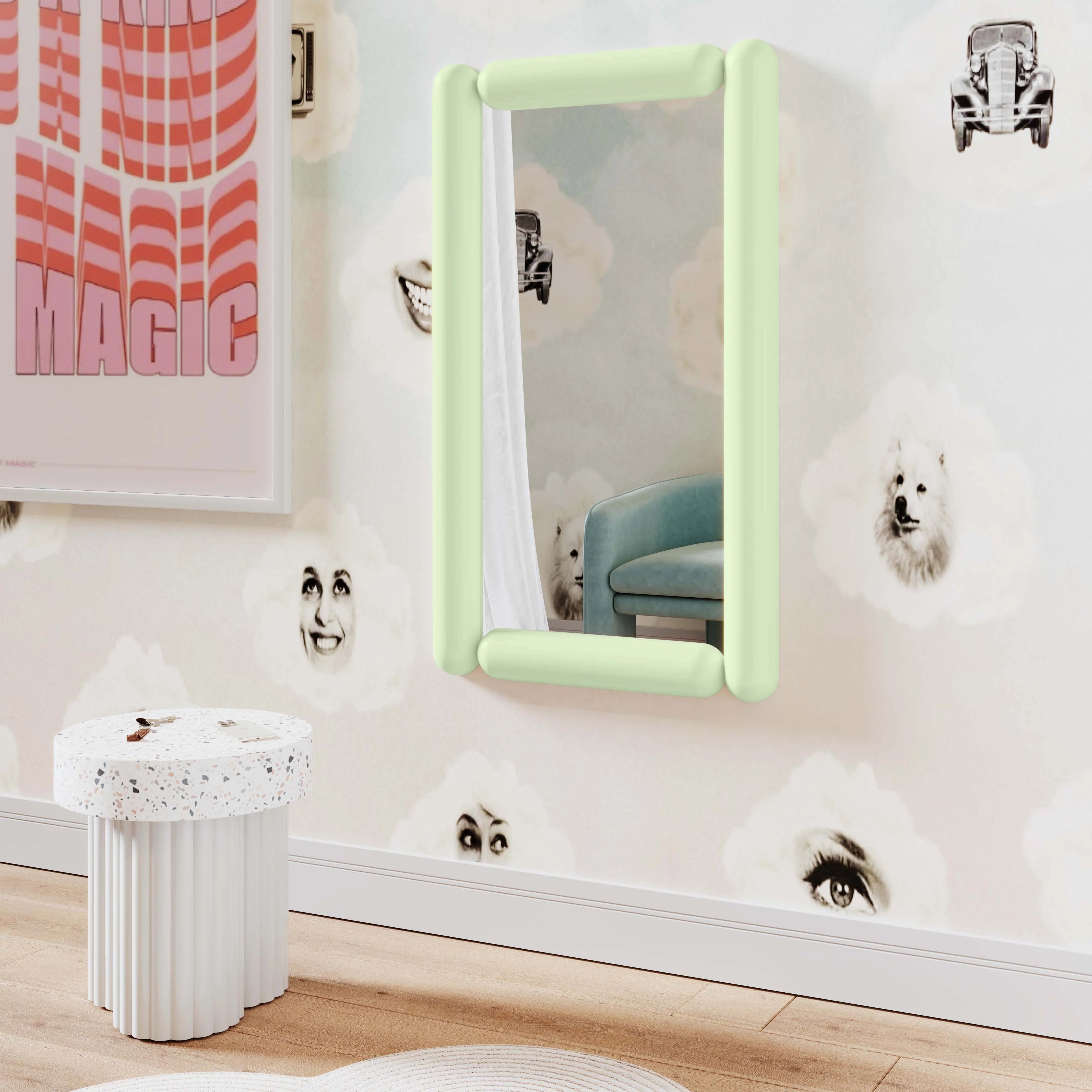 Cozzi 28"X48" Wall Mirror