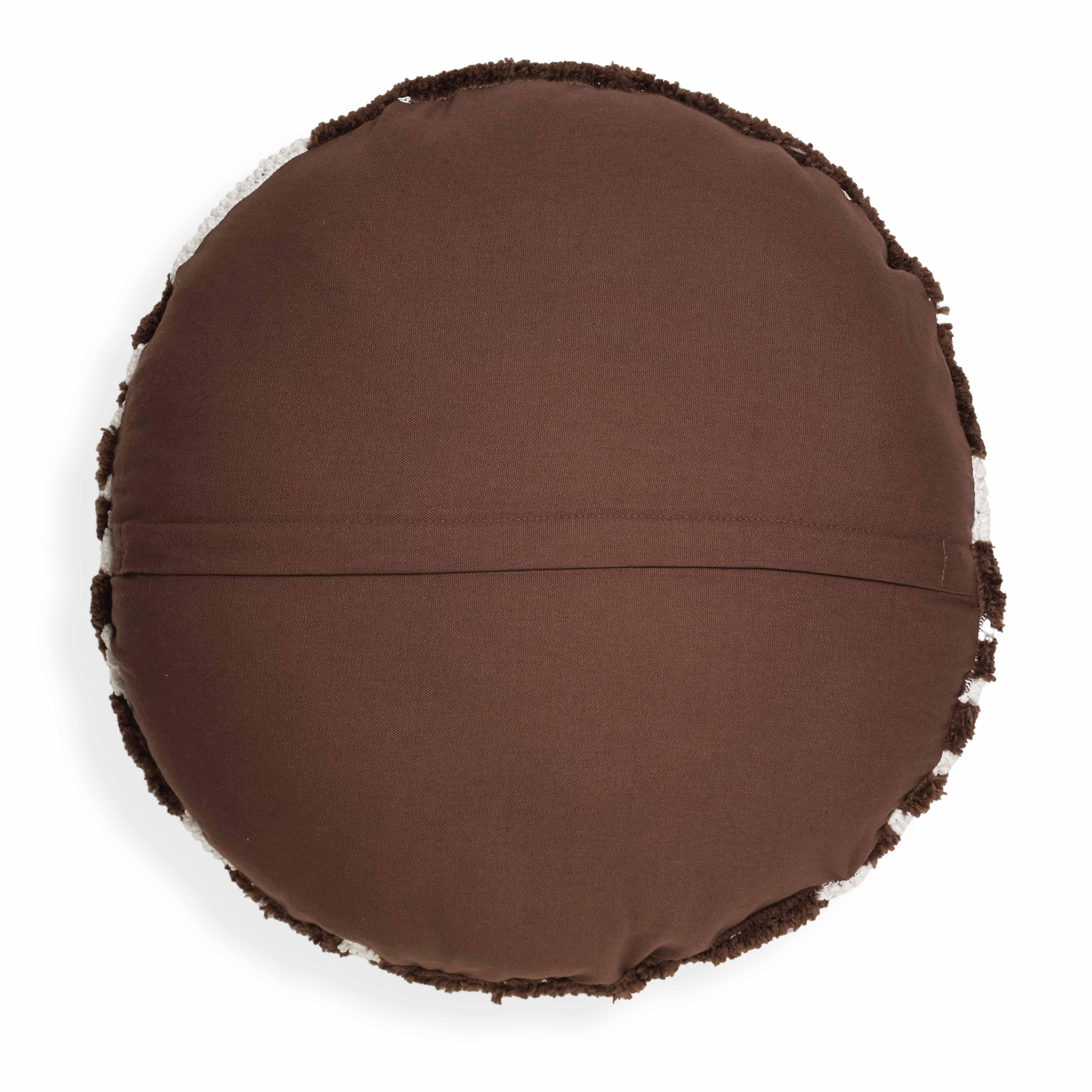 Coast 20" Tufted Round Throw Pillow