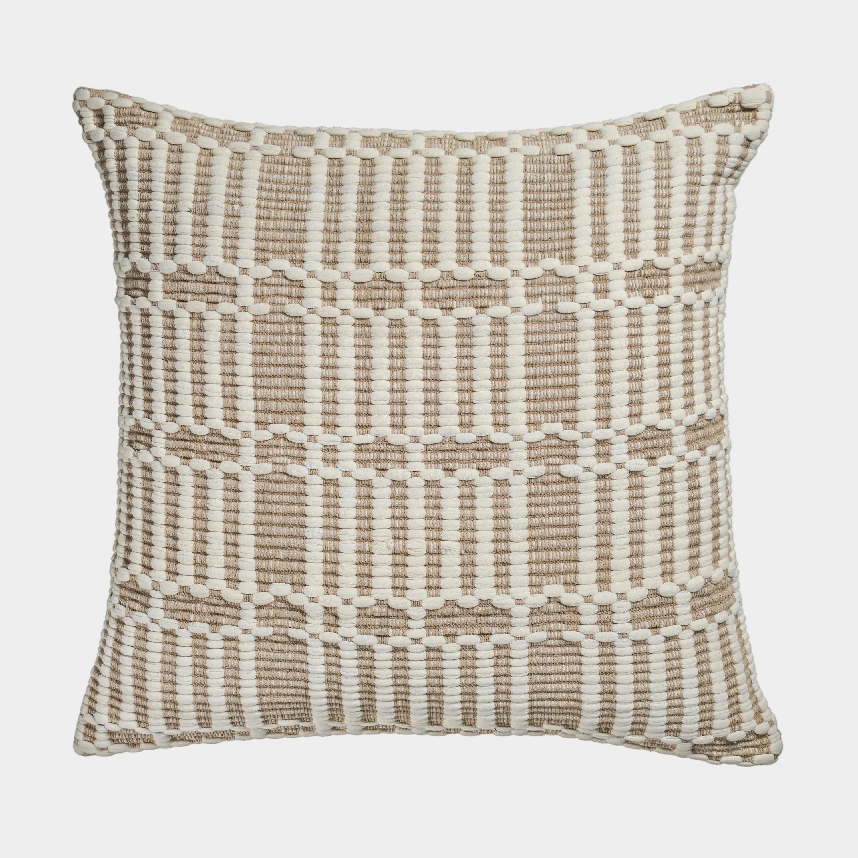 Maresh 20" Square Woven Throw Pillow