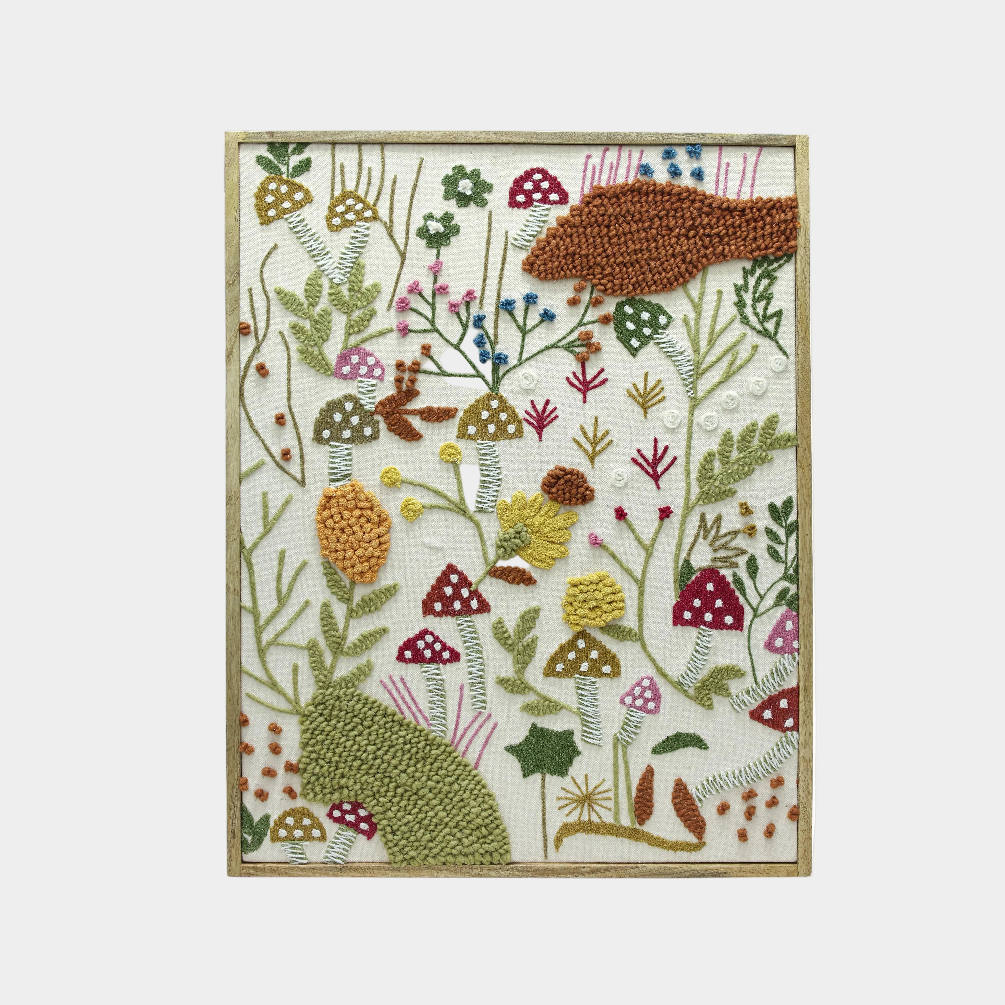Muro "Forage" Embroidered Wall Art