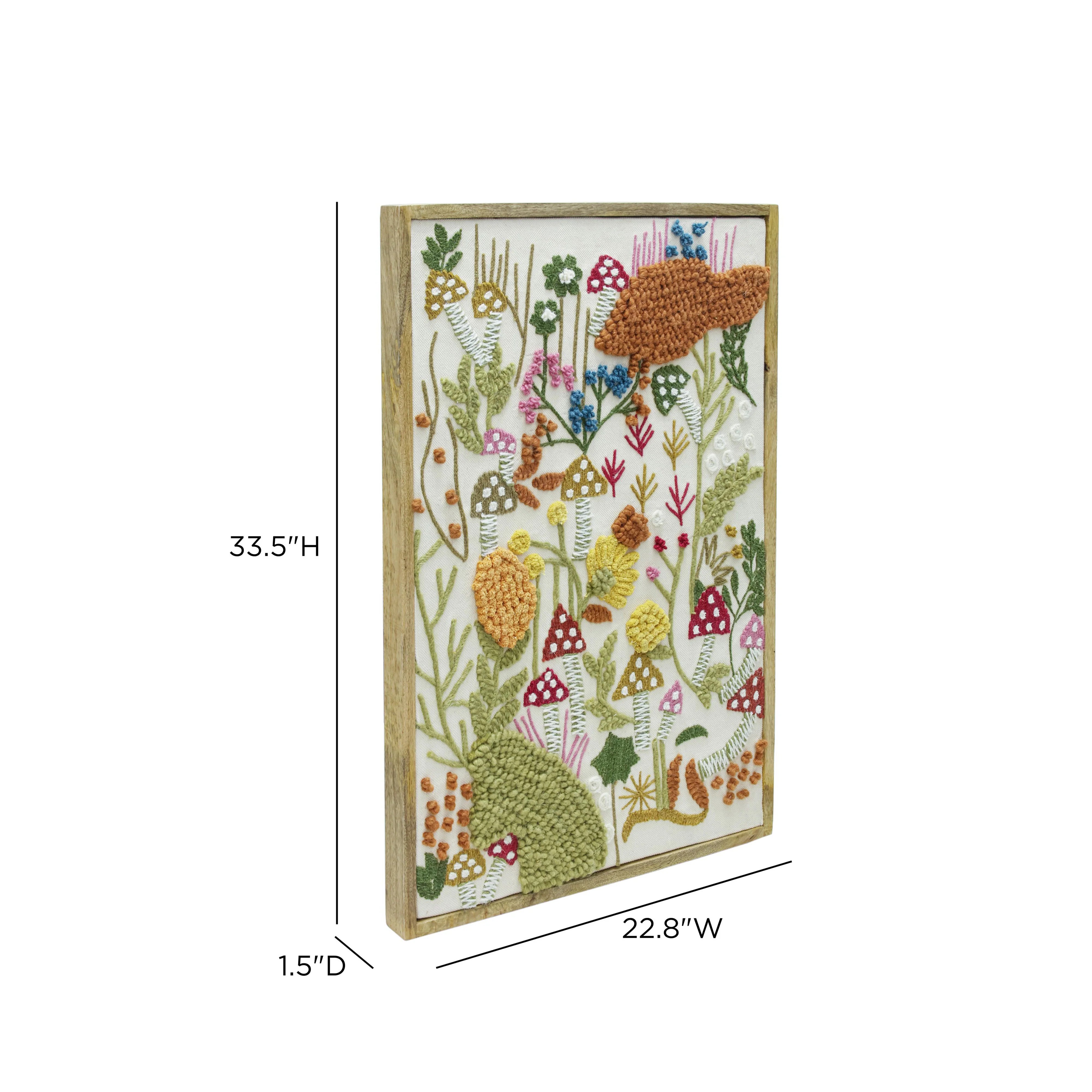 Muro "Forage" Embroidered Wall Art