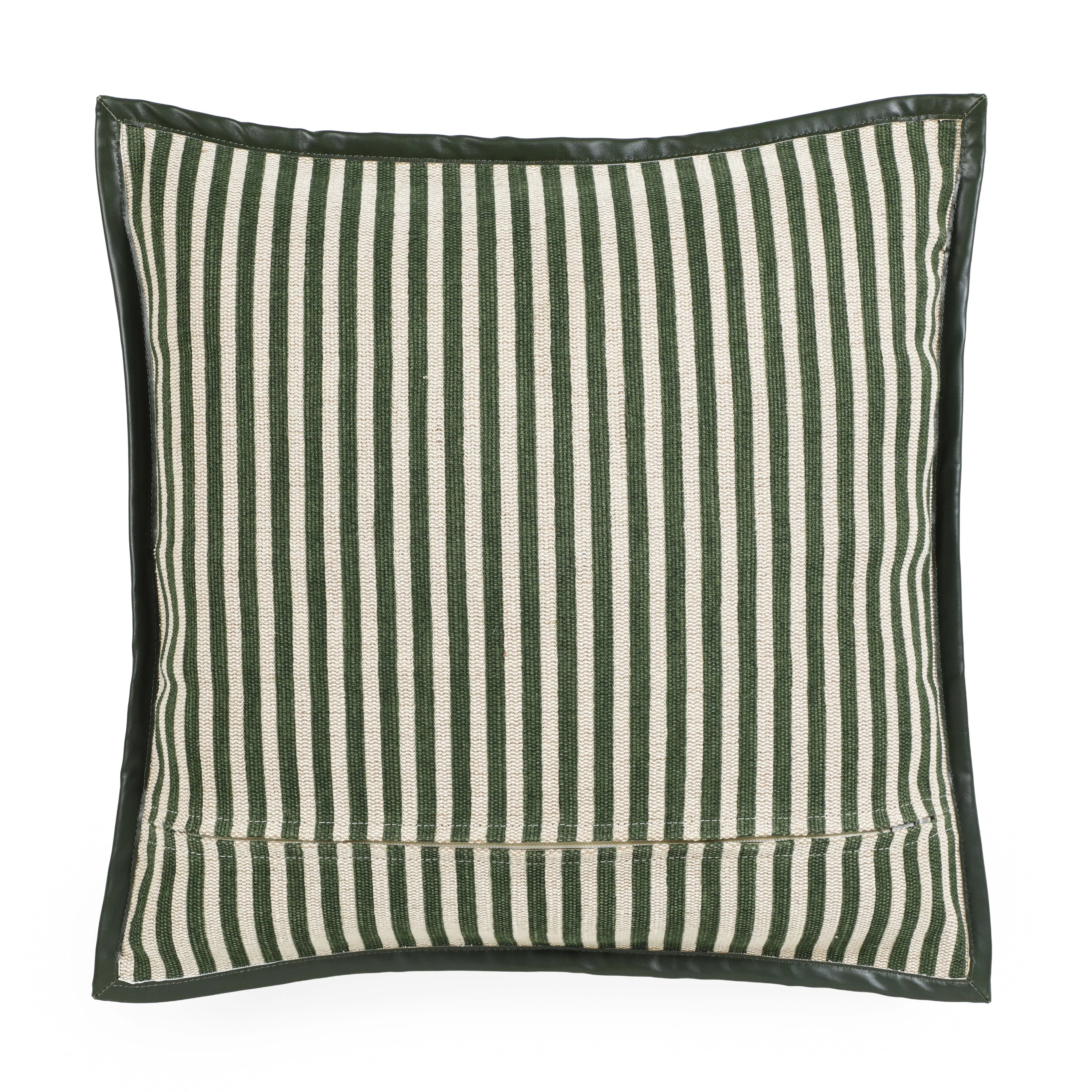 Kora 20" Cotton Jute Contract-Grade Throw Pillow