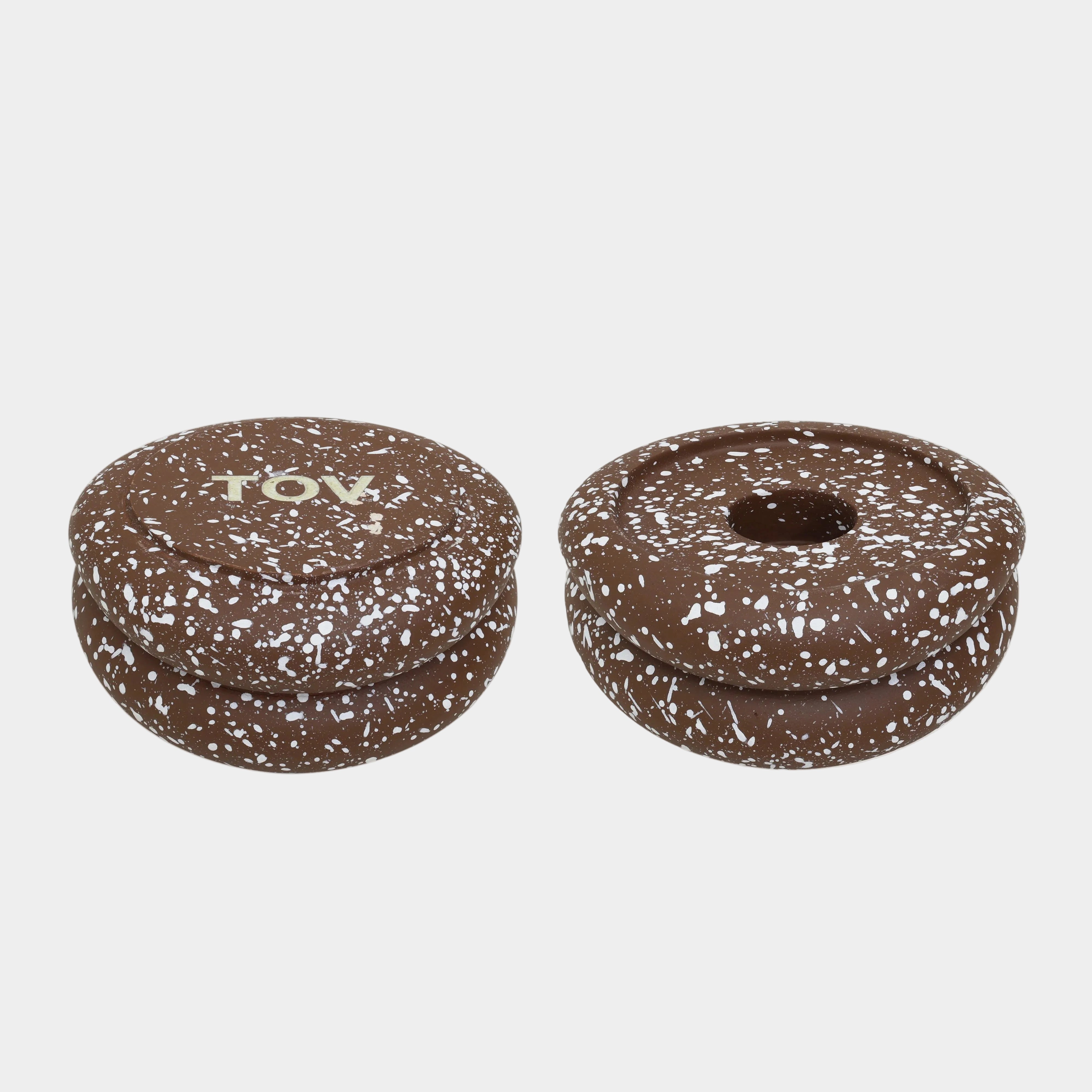 Gabby Stacking Candle Holder - Set of 2