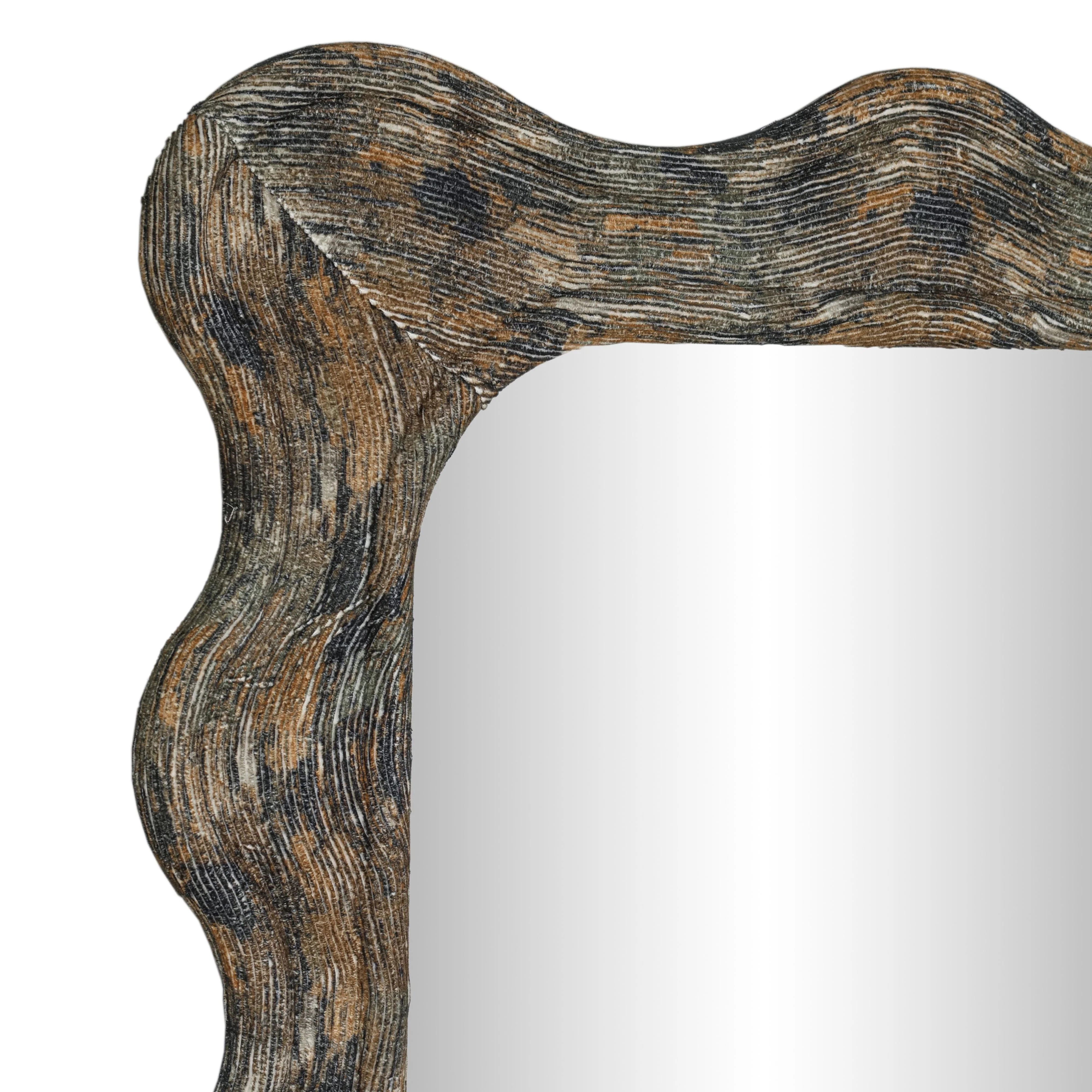 Charlene 39"X75" Squiggle Wall Mirror