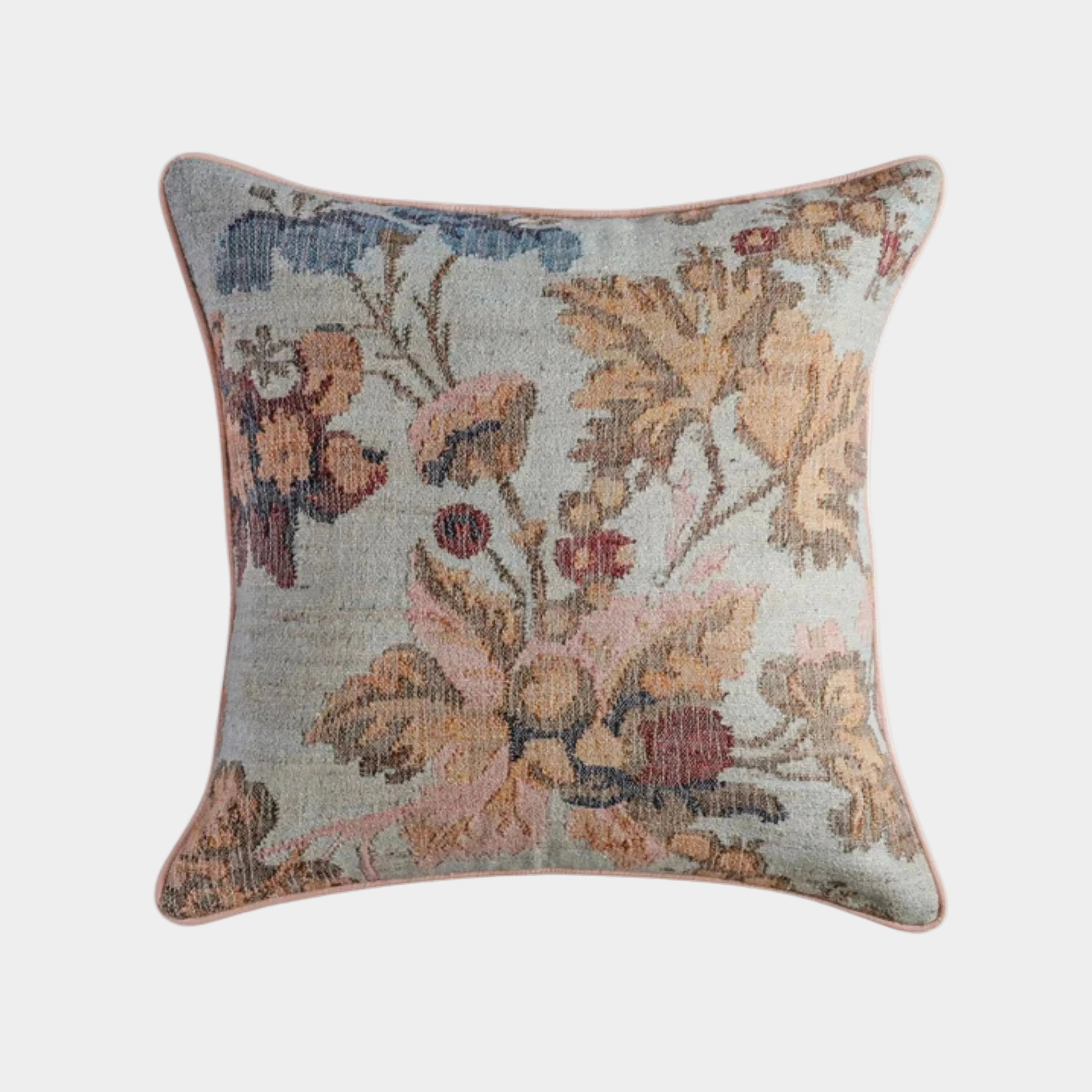 Taman 20" Natural Cotton Throw Pillow