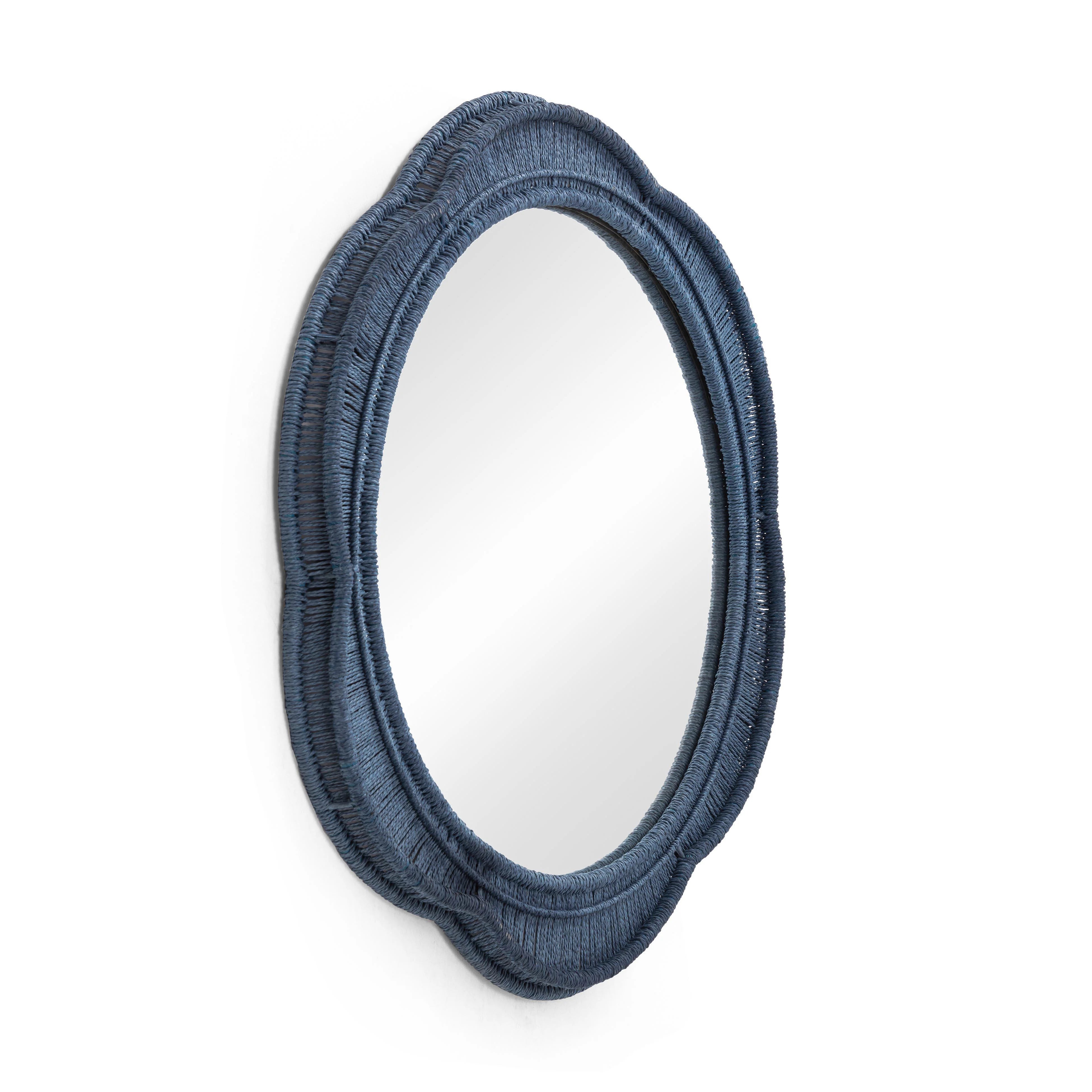 Zeva 26.6" Round Wall Mirror