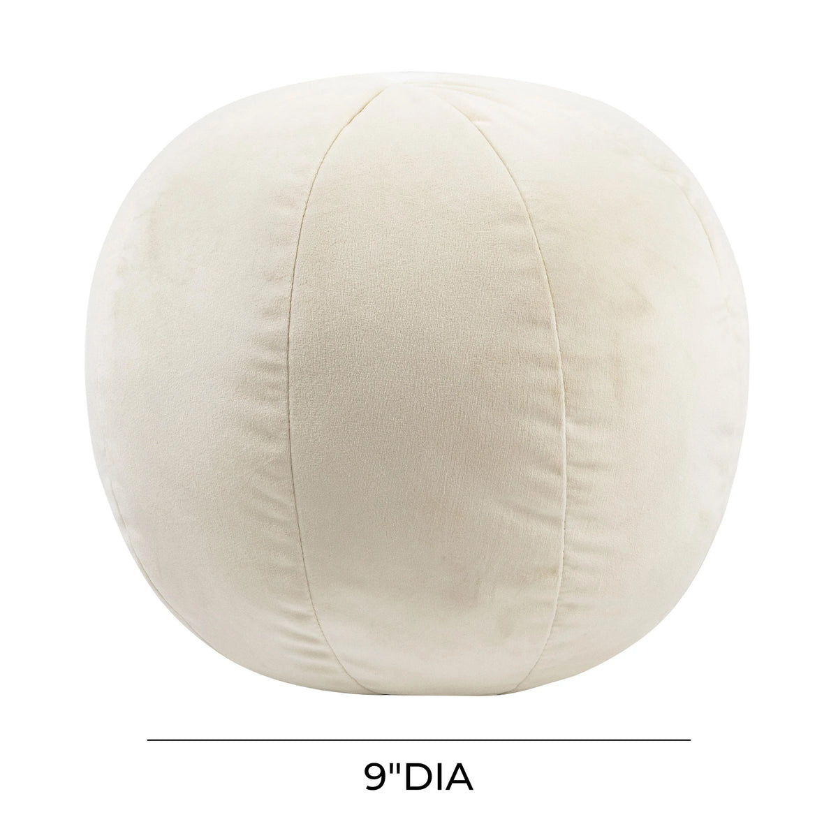 Boba Velvet Ball Throw Pillow (9"-14")