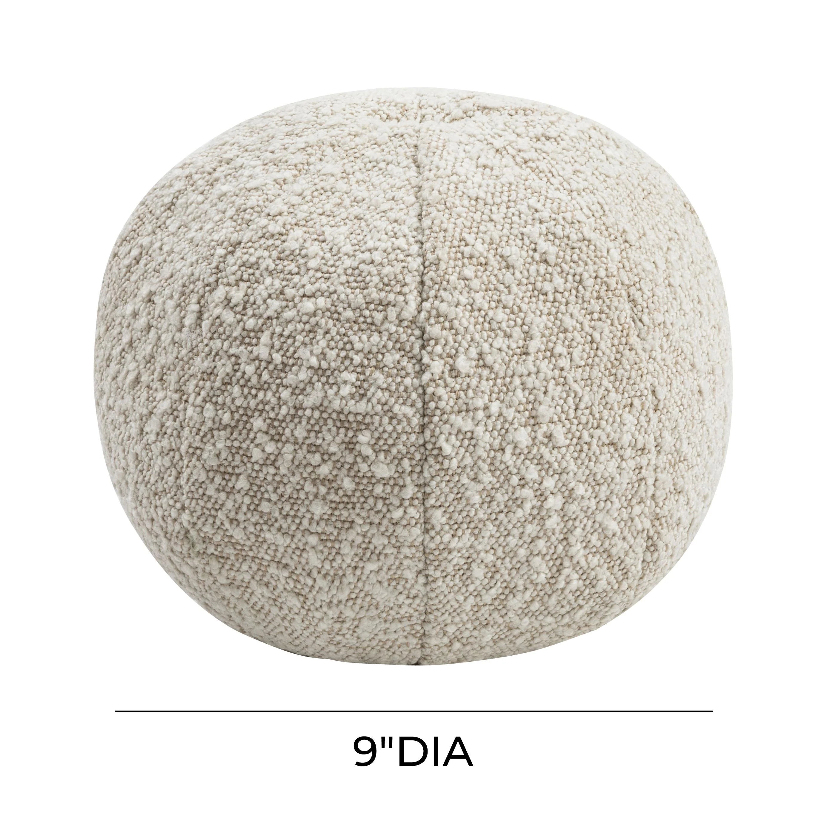 Boba Boucle Ball Throw Pillow (9"-14")