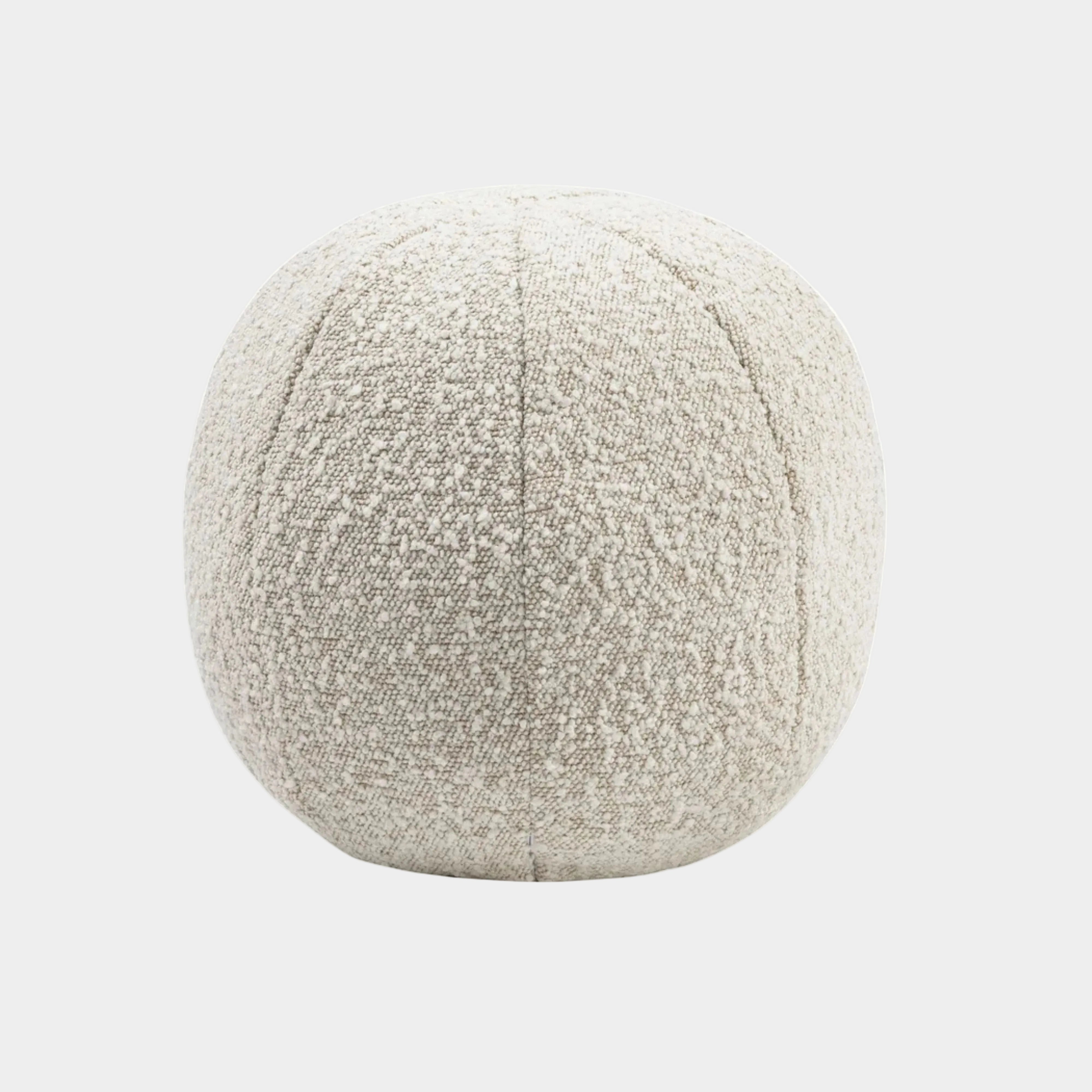 Boba Boucle Ball Throw Pillow (9"-14")
