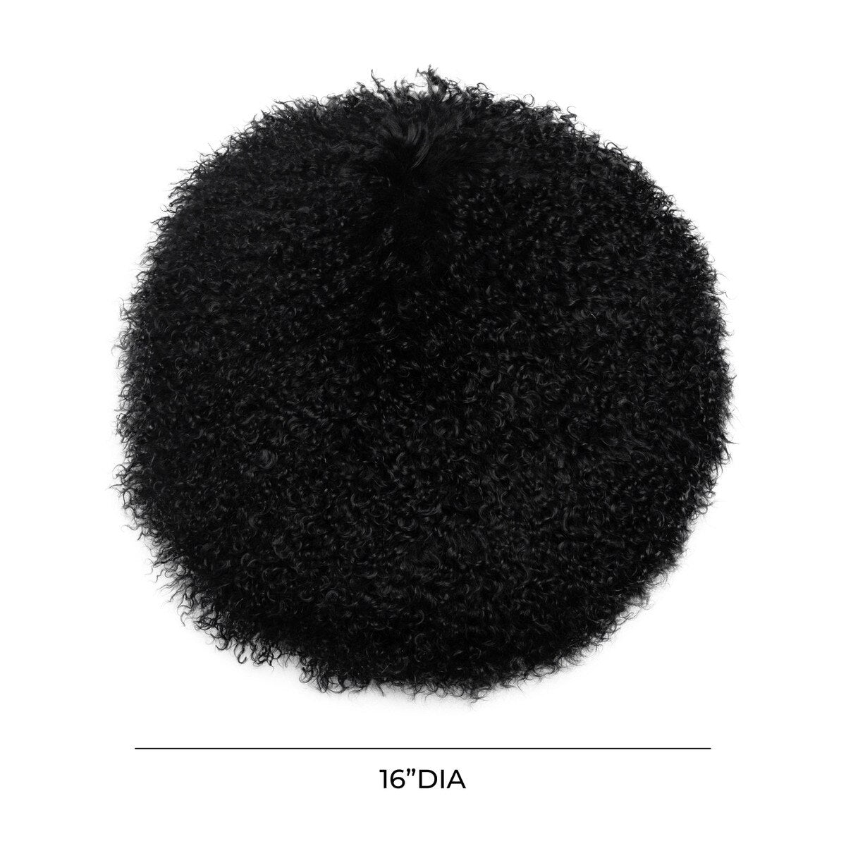 New Zealand Sheepskin 16" Round Pillow