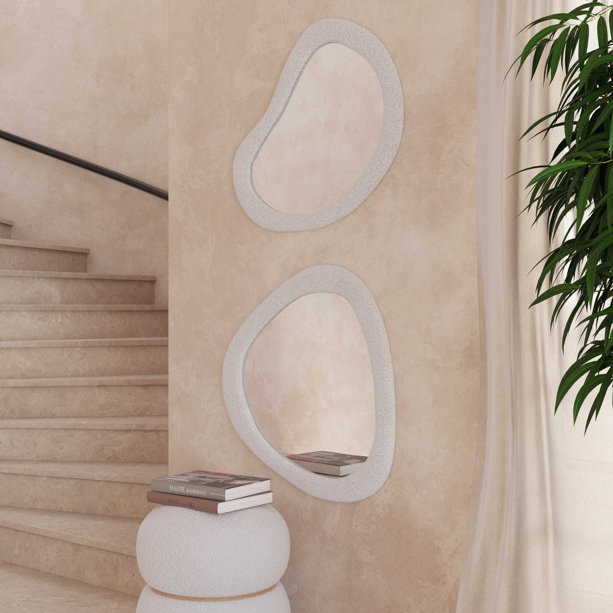 Miroir triangulaire Boucle de Klaryss