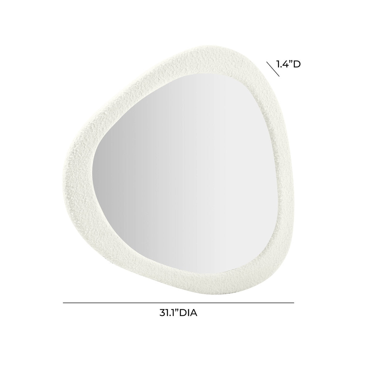 Miroir triangulaire Boucle de Klaryss