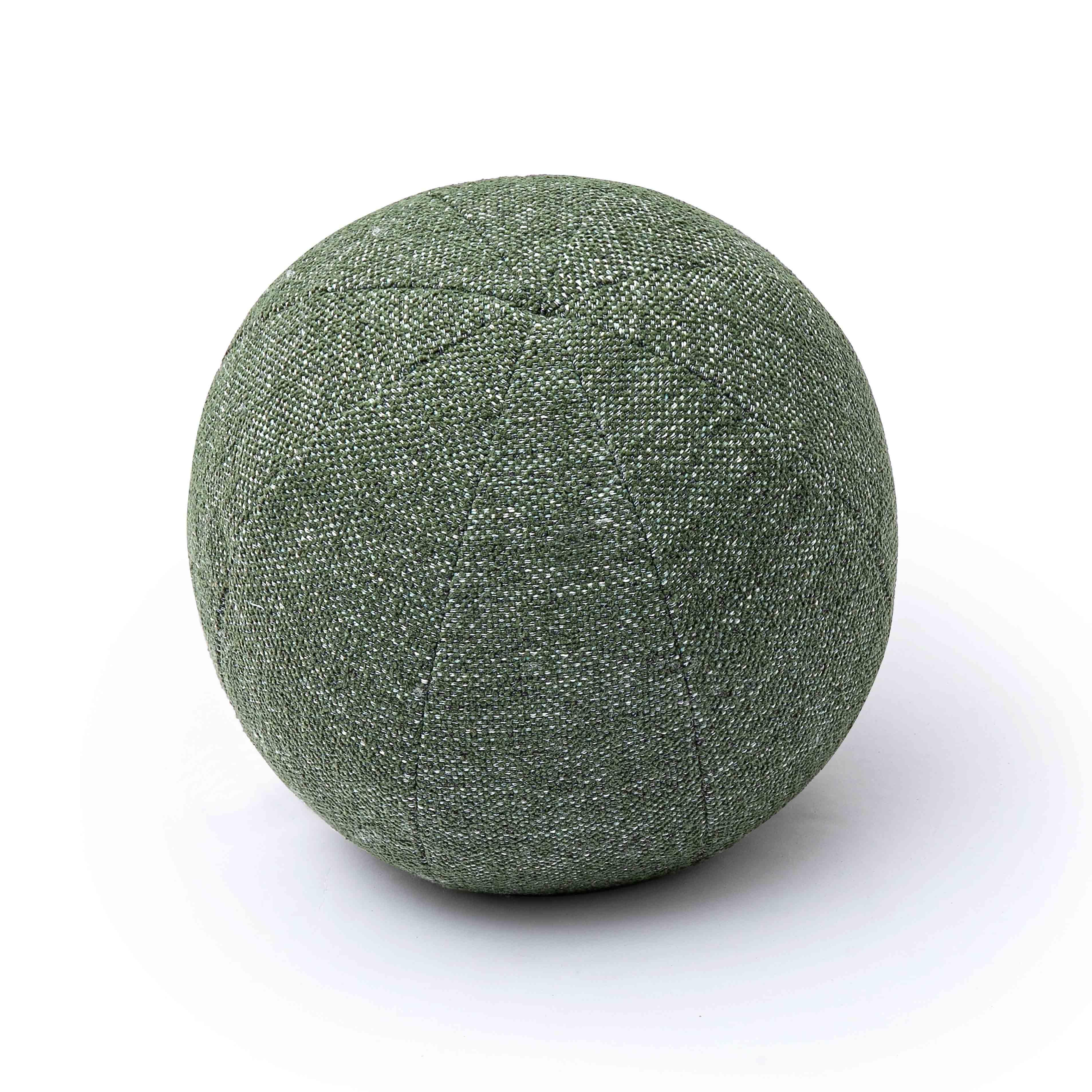 Boba Textured Basketweave Ball Throw Pillow (9"-14")
