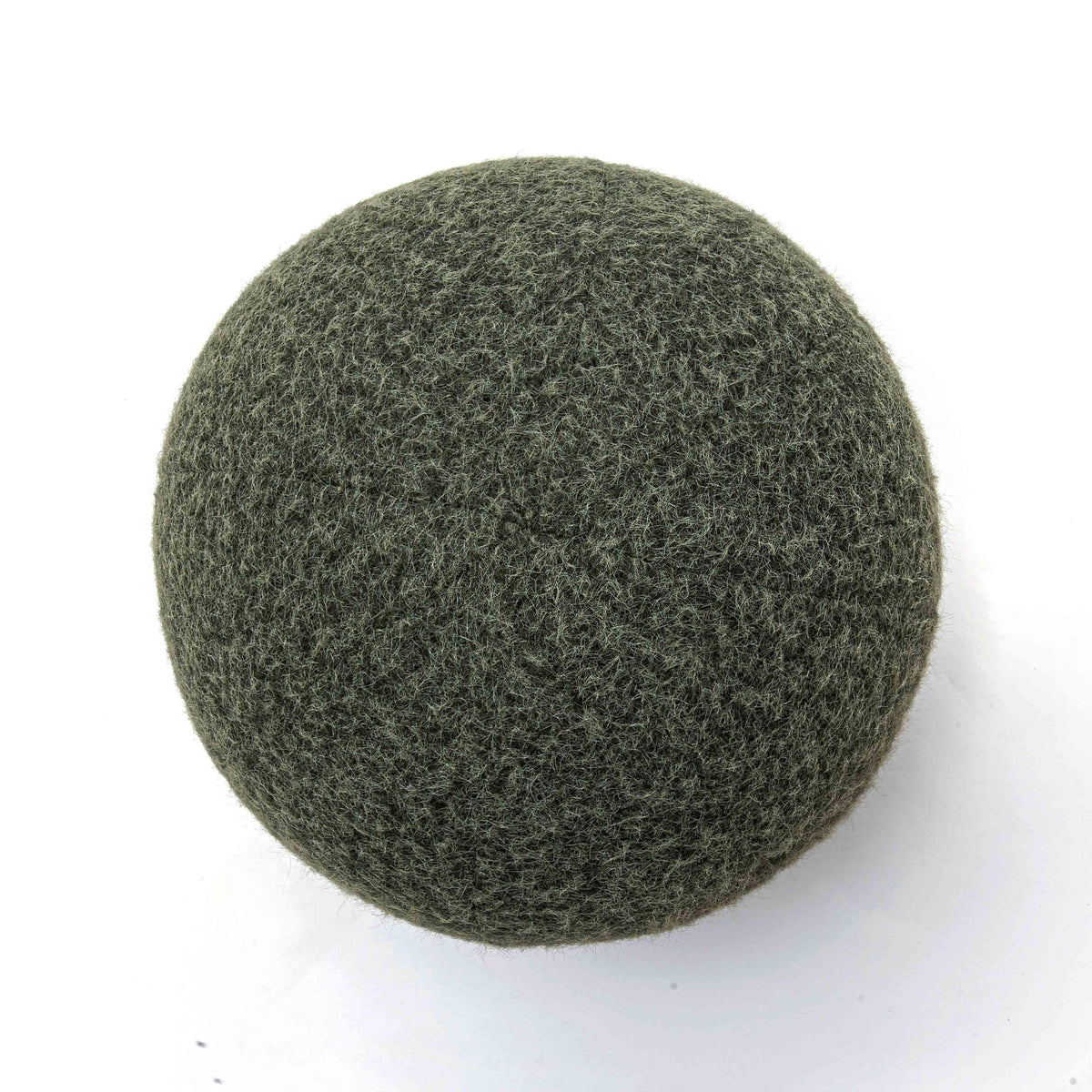 Boba Long Mohair Ball Throw Pillow (9"-14")
