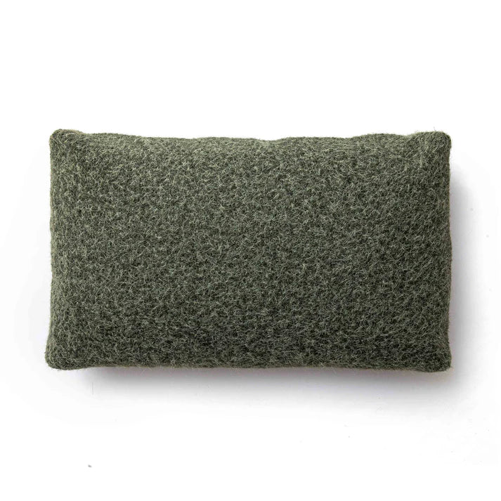 Malolo Long Mohair 20”x12" Rectangular Vegan-Down Pillow